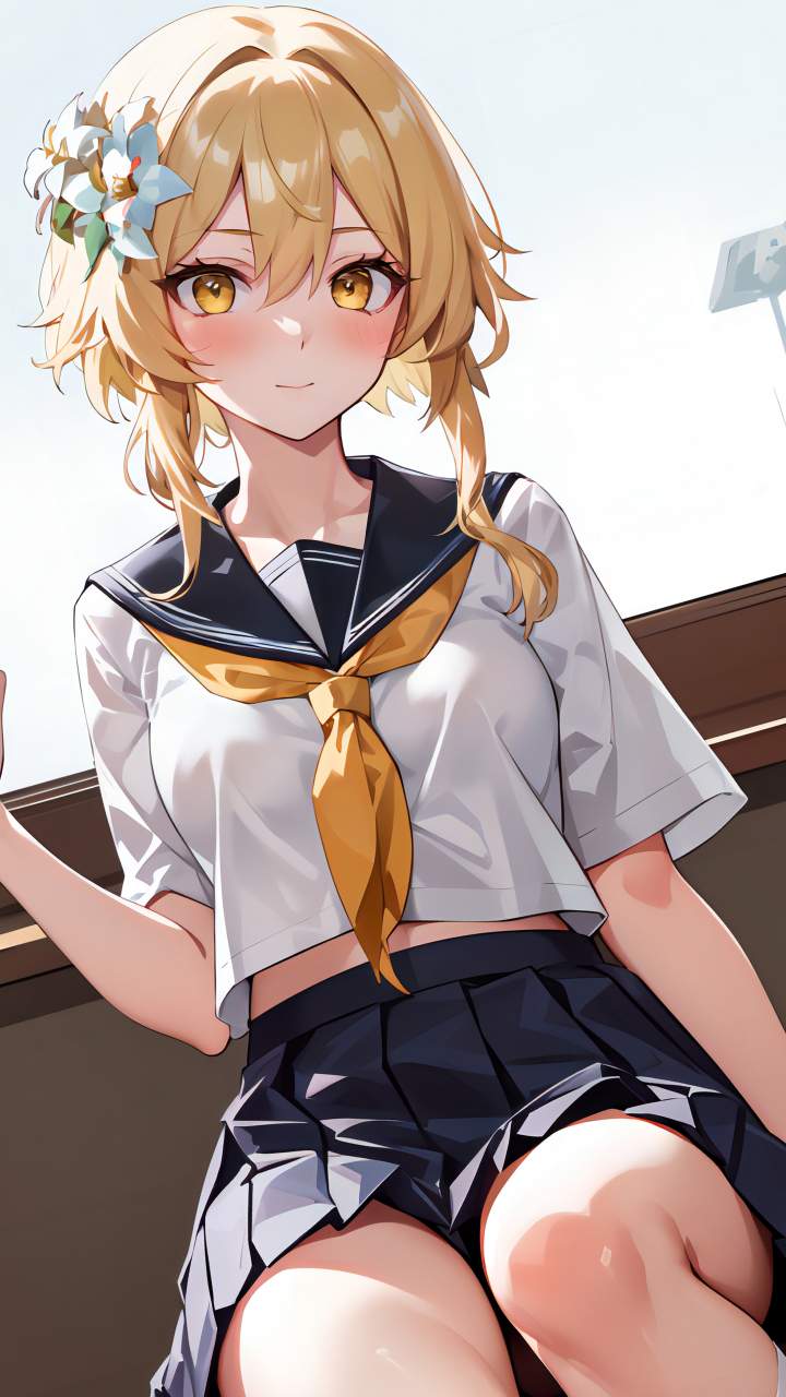 她们谁是你的女神 需要图片请留言^_^  原神画廊230910 まれ:桜と八重