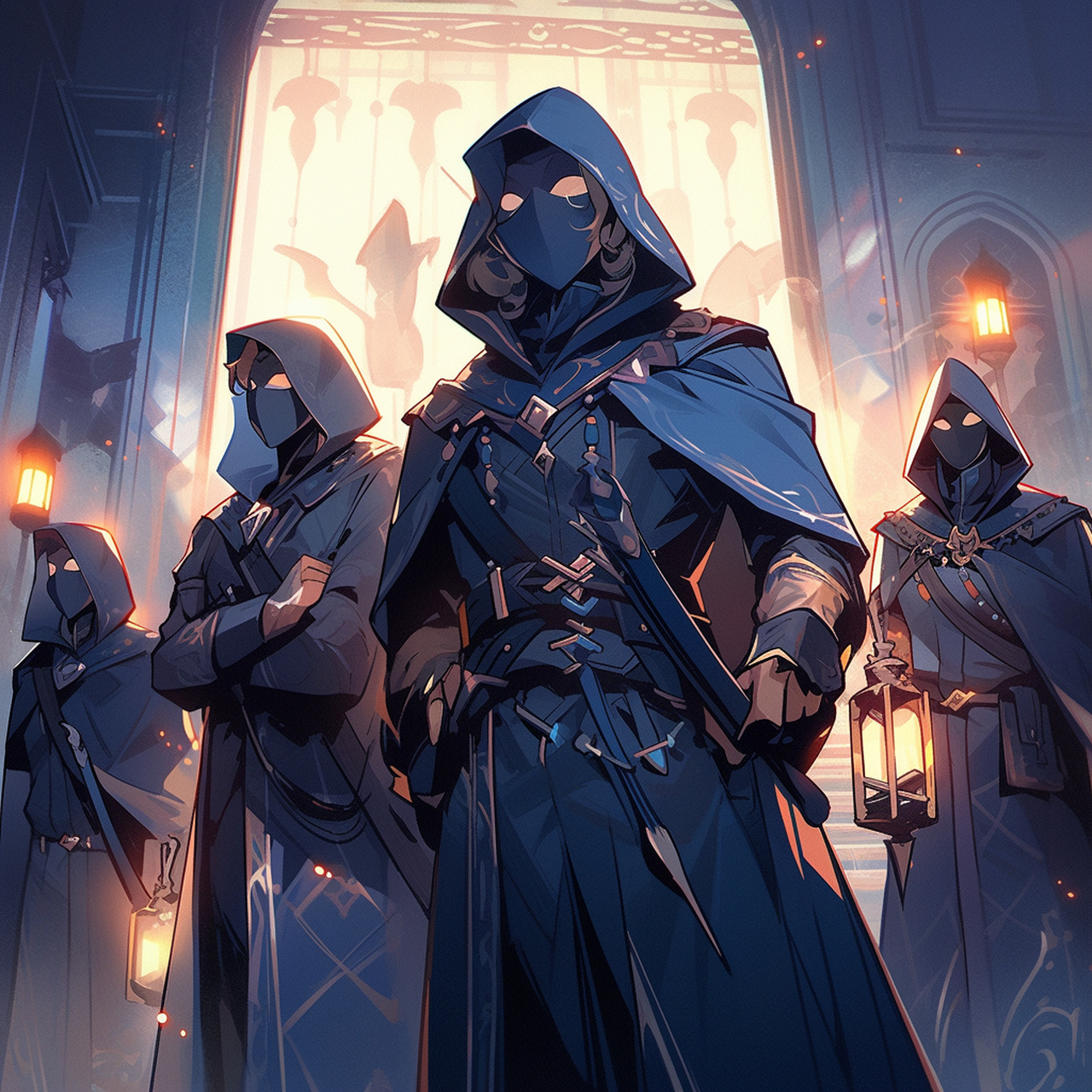 超能忍者集体合照!#忍者# #ai