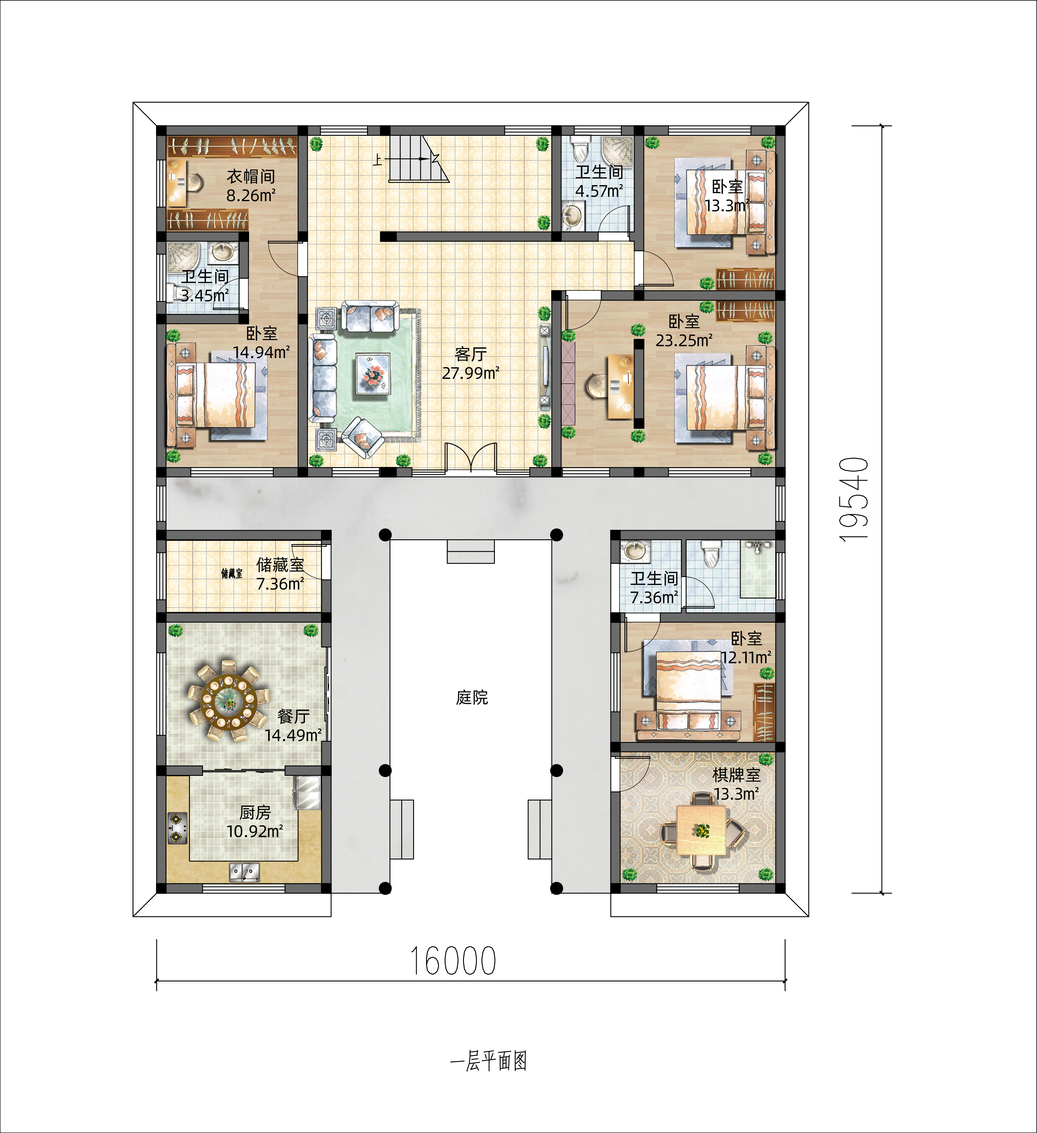 在农村建自建房如果占地足够那肯定是希望做一个中式合院,中式风格的