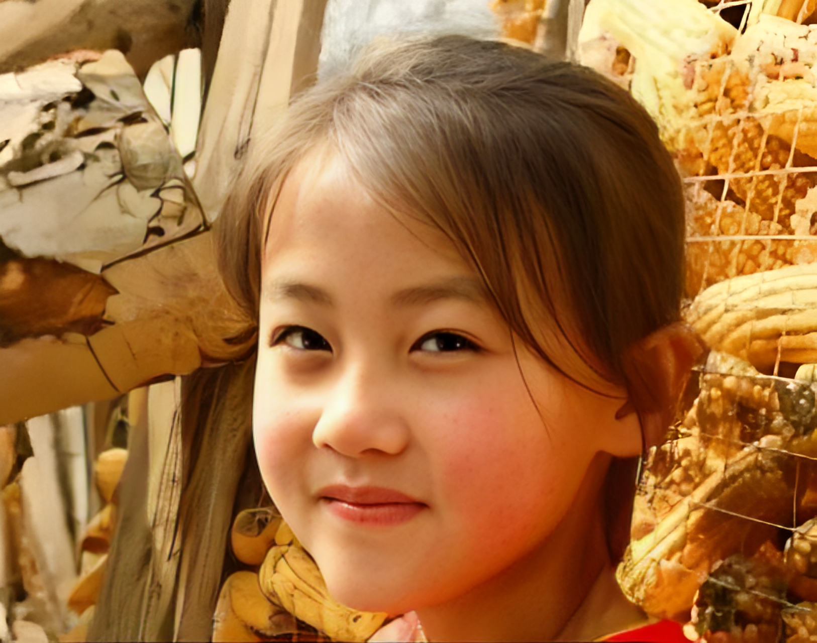 一个7岁的宁夏农村小伙女孩因为一张笑脸迅速走红网络,吸引多位网红