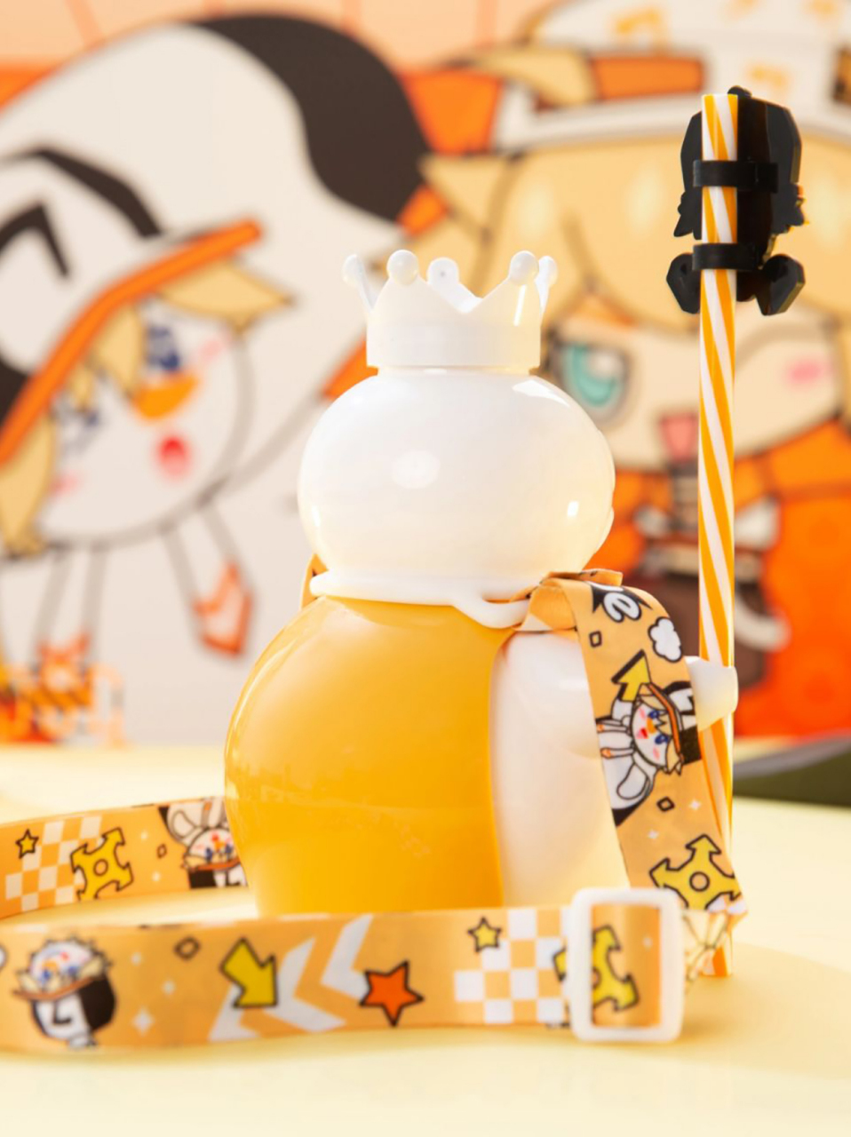 凹凸世界×蜜雪冰城雪王吨吨桶联名周边来袭!