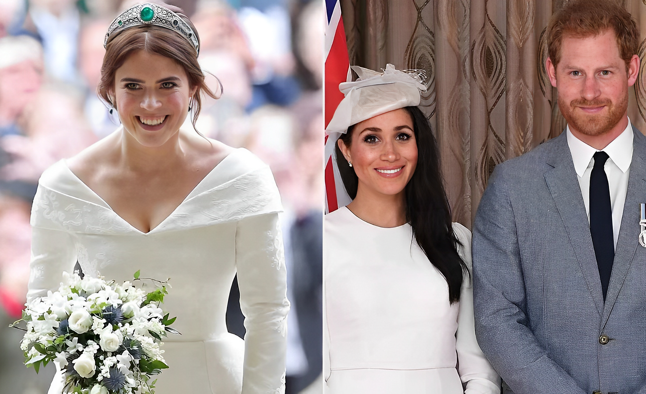 根据最近的报道,公主尤金妮被拍到与皮尔斯·摩根,哈里,王子和和梅根