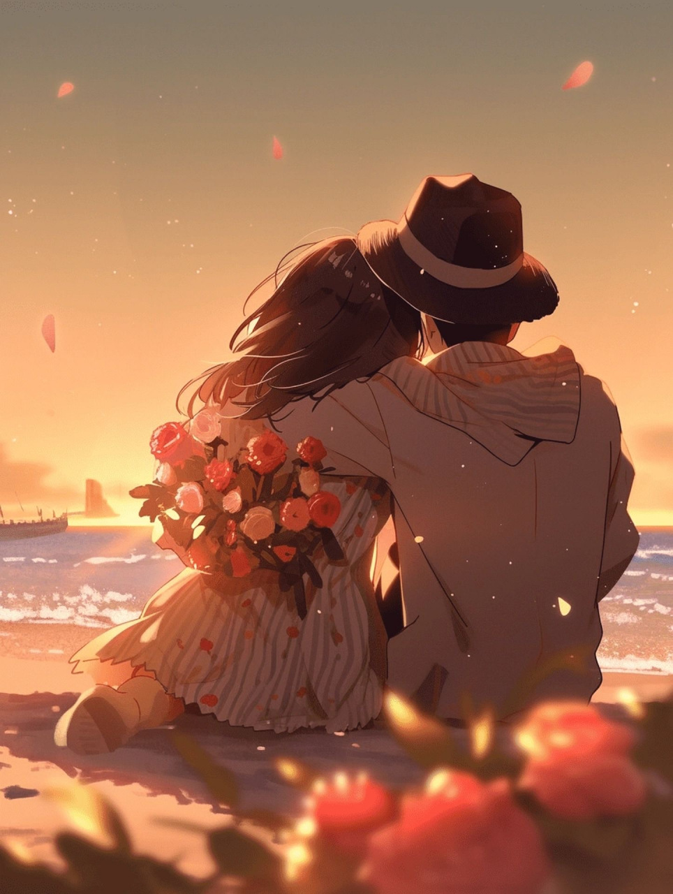 眼神互动:长时间凝视对方的眼睛,看谁笑得先会输.