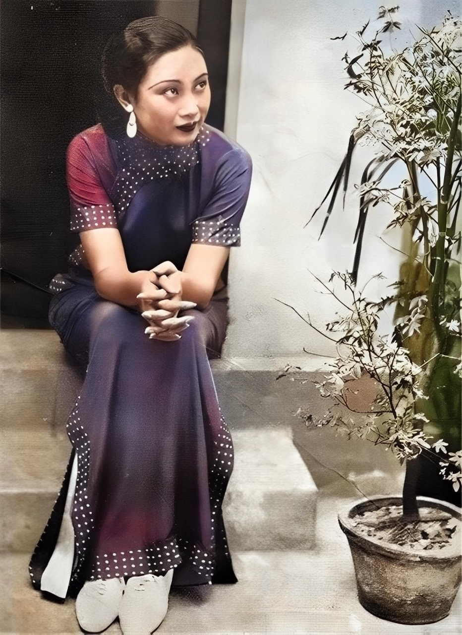 被誉为"民国第一美女"的蝴蝶老照片集,因其美丽而富有传奇色彩!