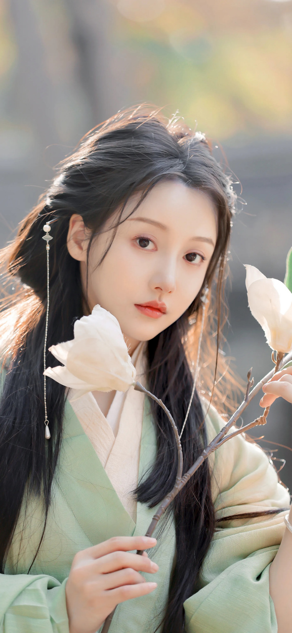 姜贞羽 清新汉服写真