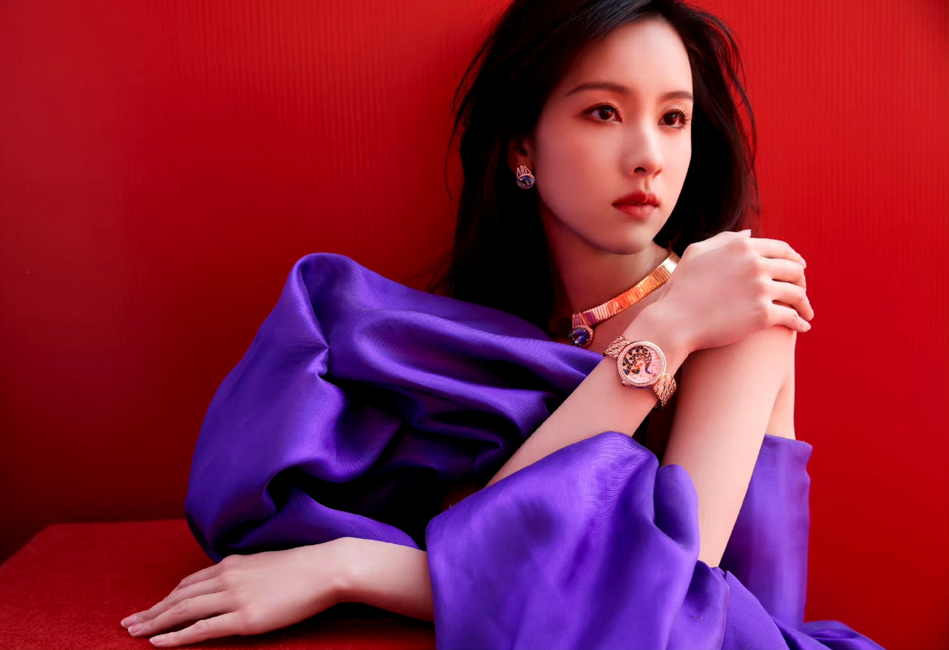 陈都灵的紫色长裙,能够驾驭的不超过5个,这就是完美身材的实力