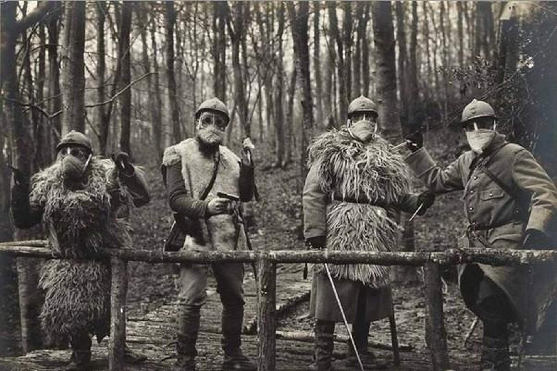 战壕突击队(trench raider)出现于一次大战壕堑战场.