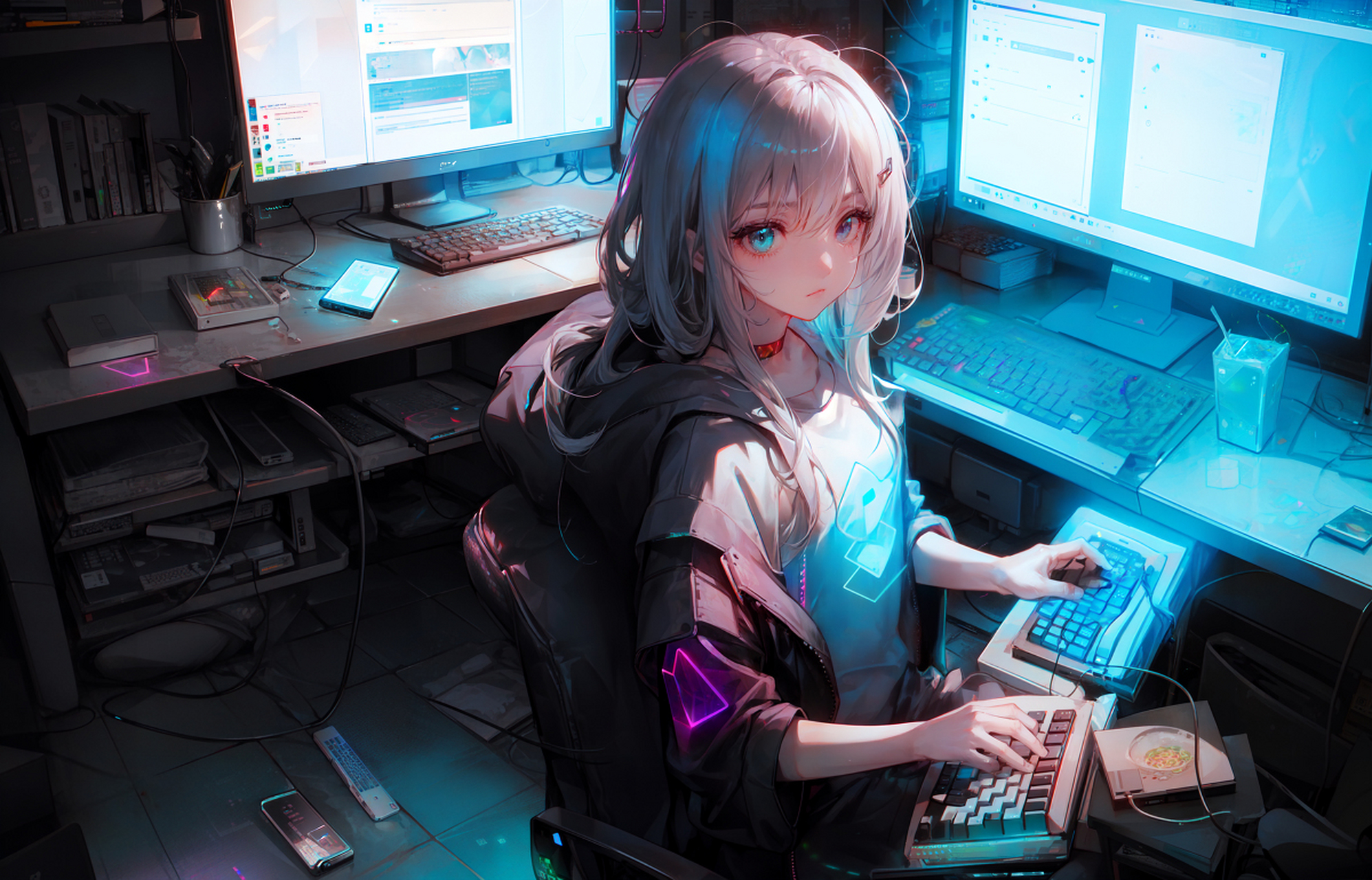 电竞少女[期待]#二次元