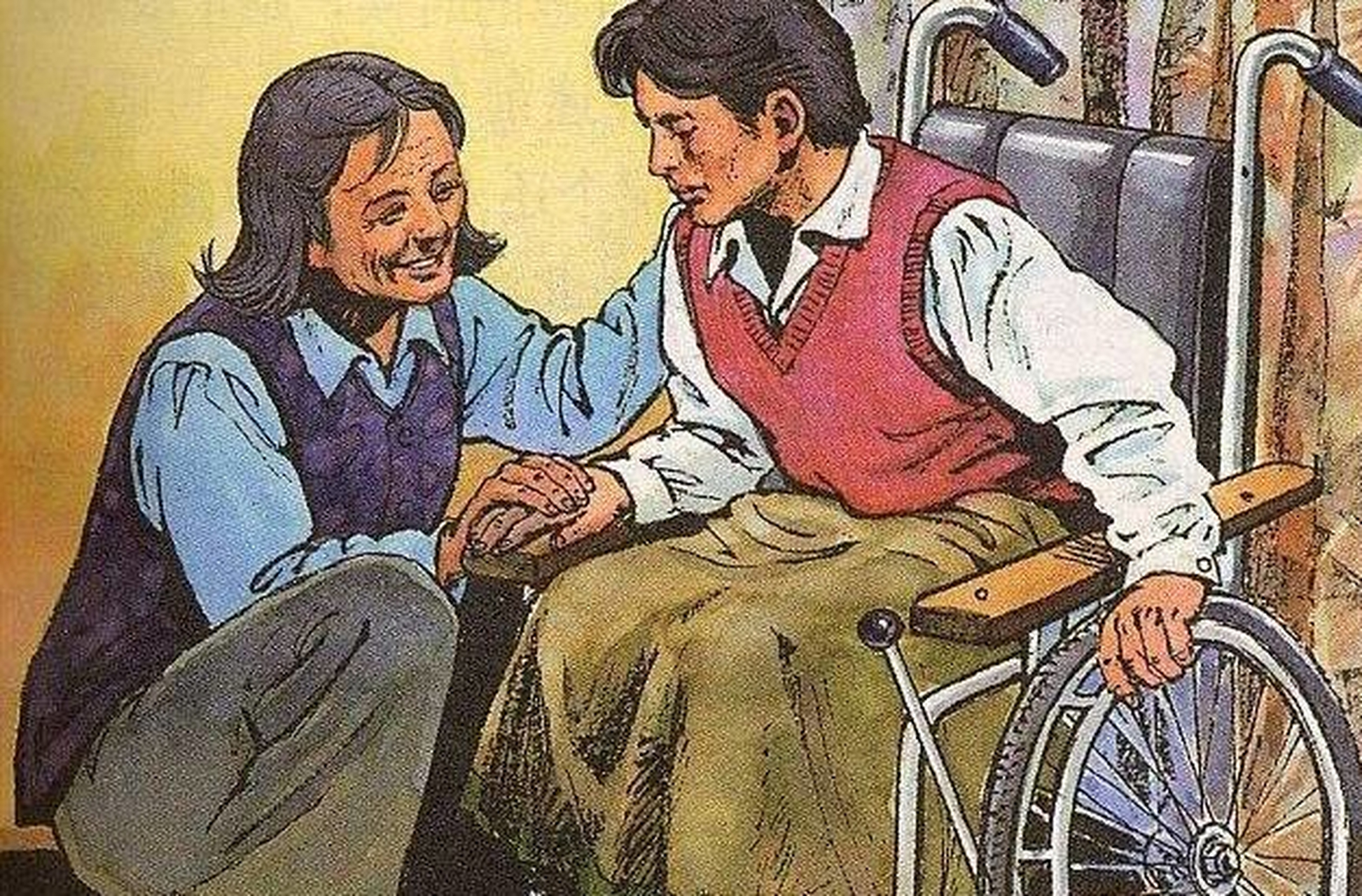 面对残疾儿子的暴脾气,已然病入膏肓的母亲却愈发卑微.