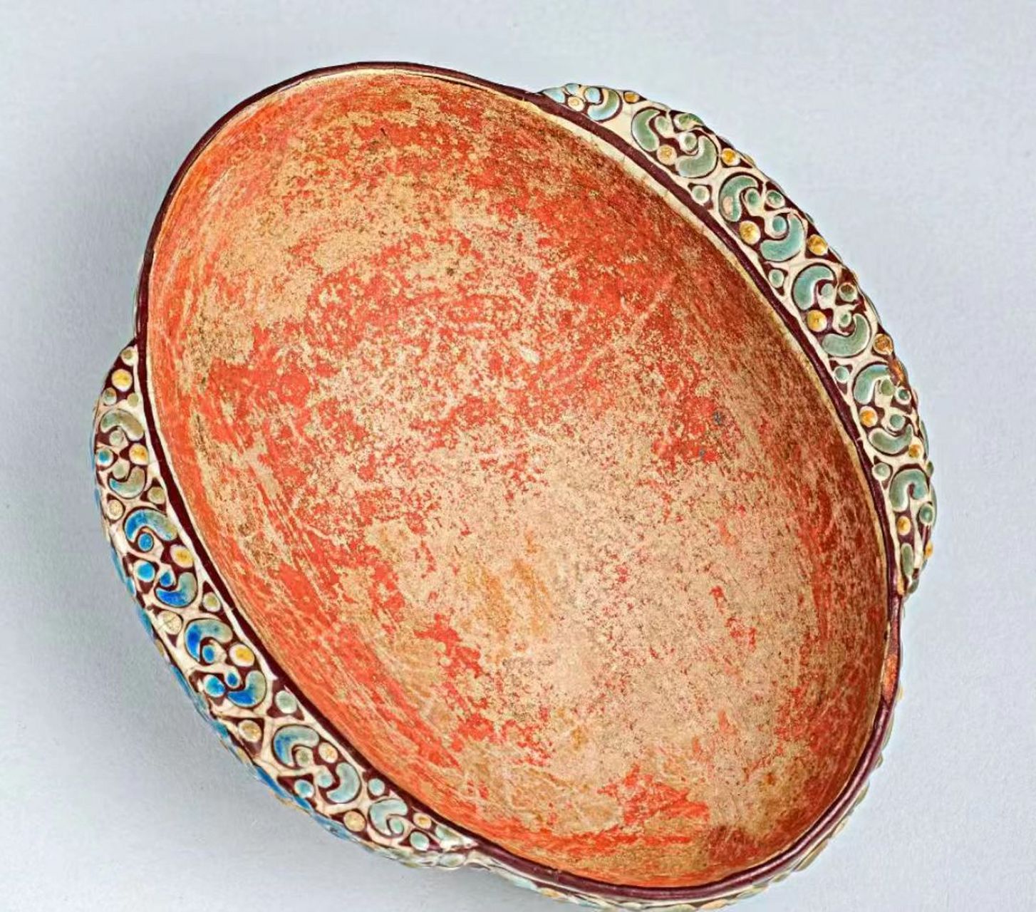 流失在海外的东周·琉璃釉耳杯#点开头像看直播# #豫宛电商运营中心