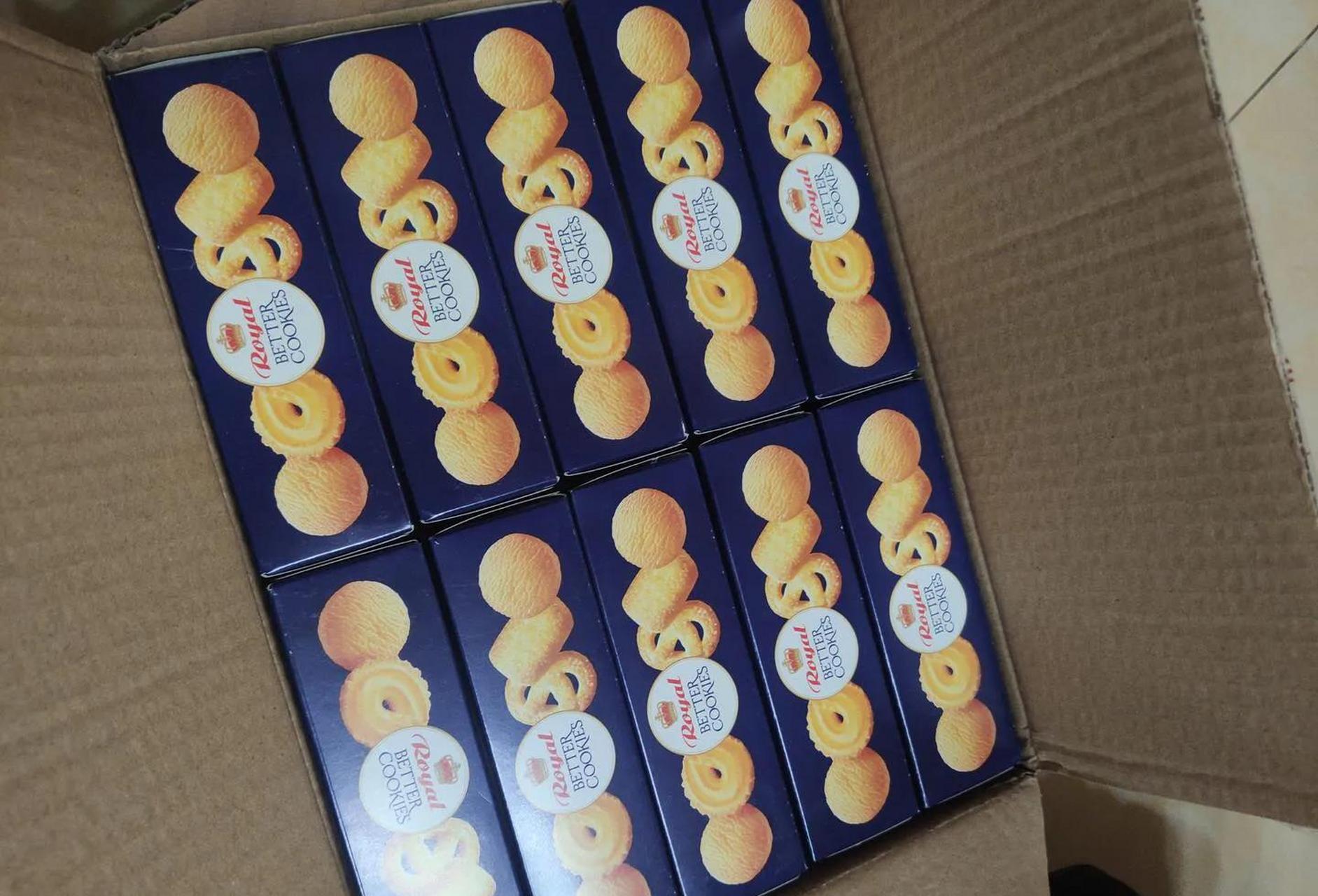 超市28元一盒的曲奇饼干,网上才9.