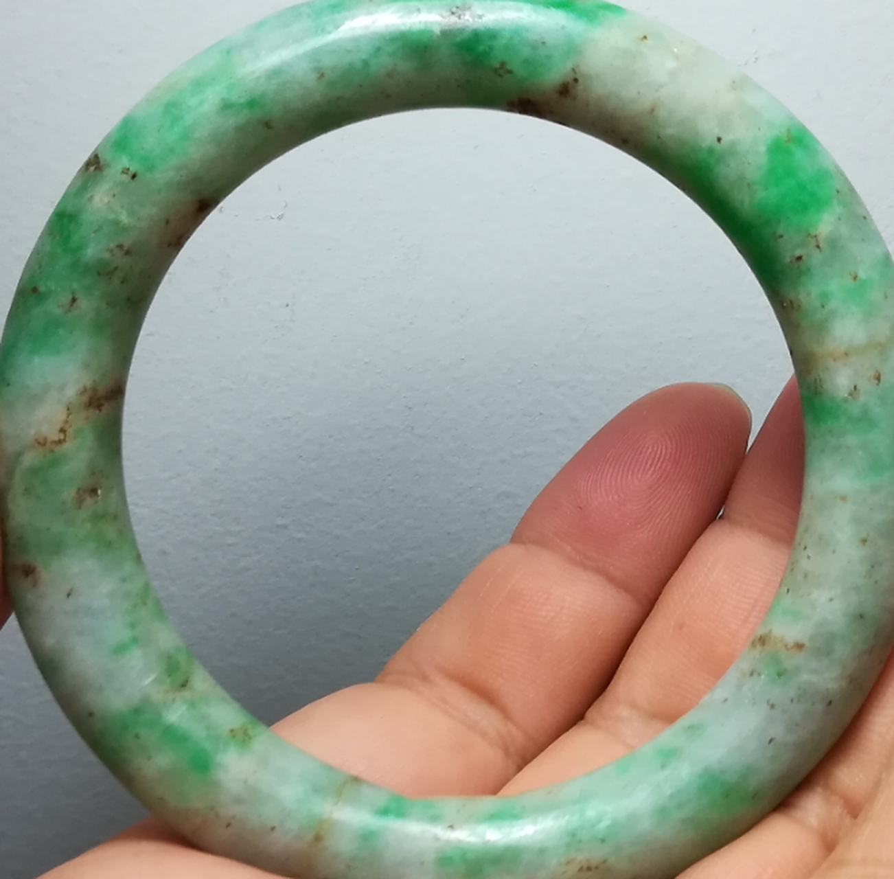 点击头像看直播# #翡翠手镯#鸳鸯镯,是指镯子成对.