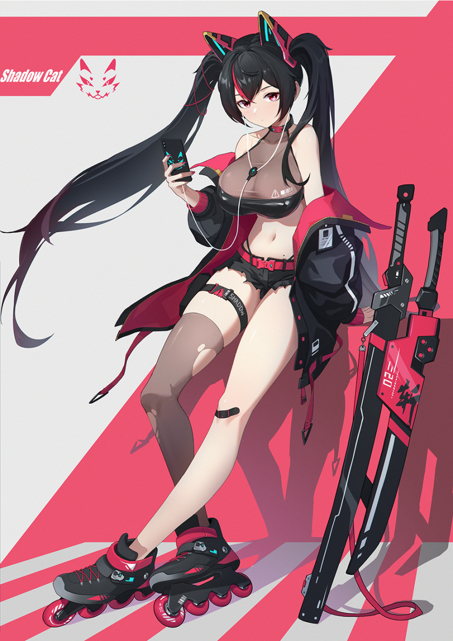 赛博机械娘#二次元美图# #手机壁纸