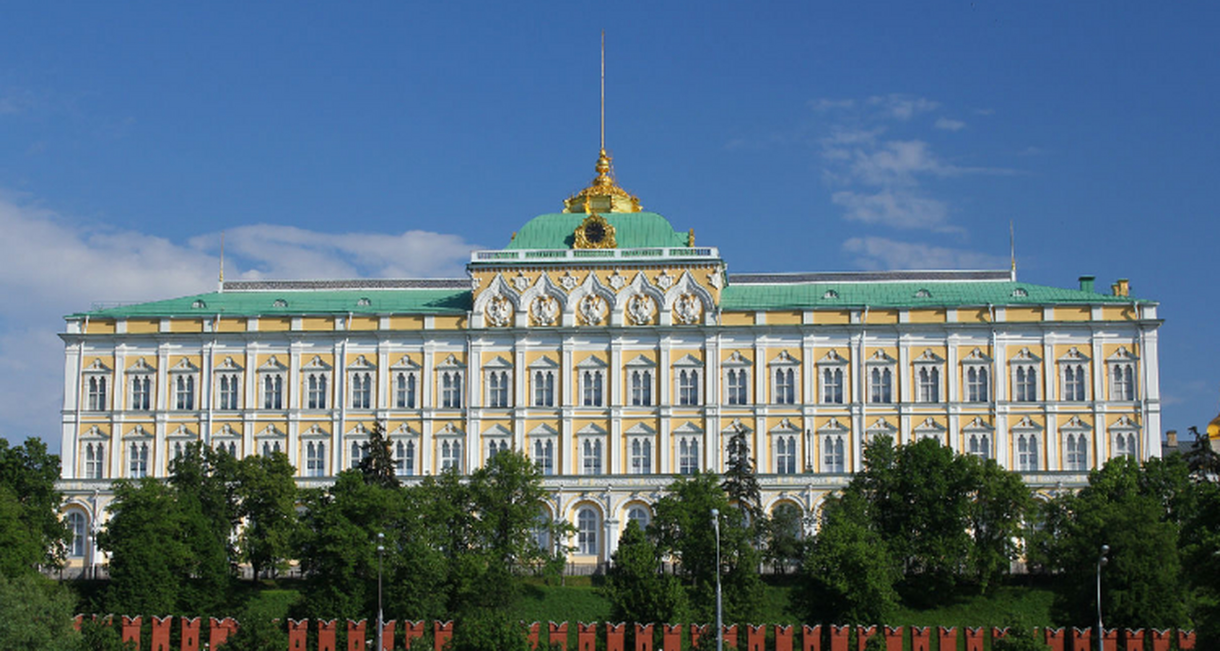 全球最美到风景名胜 克里姆林宫 克里姆林宫位于俄罗斯首都莫斯科的