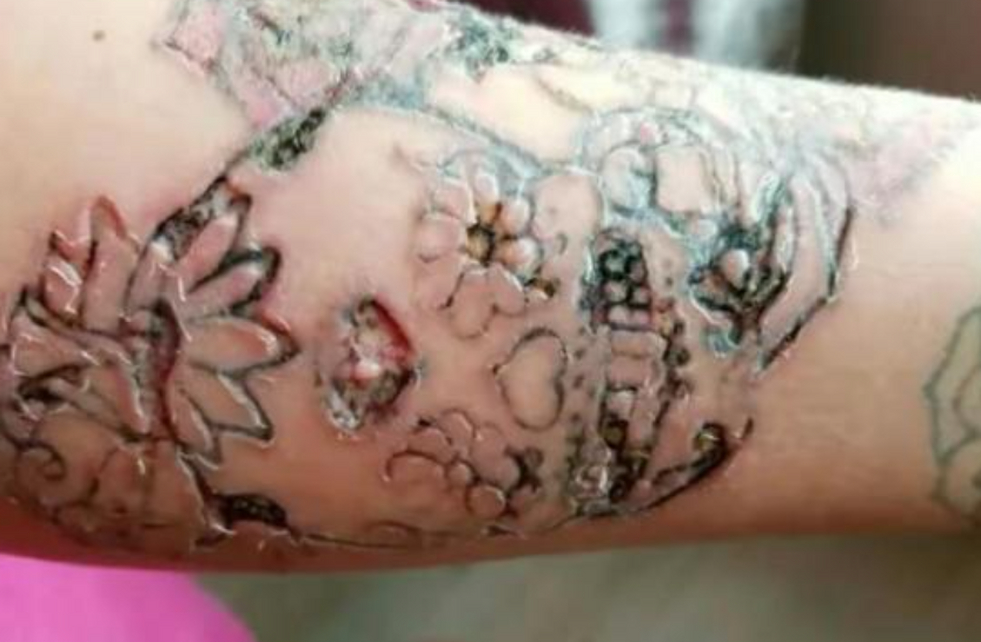 这样的纹身真吓人