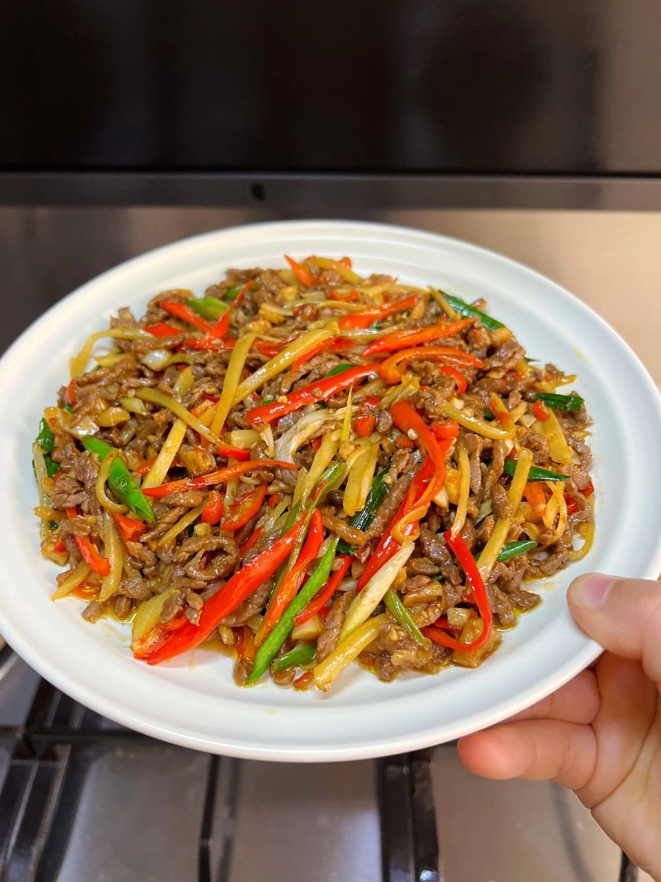 仔姜牛肉丝  有喜欢吃仔姜的朋友吗?