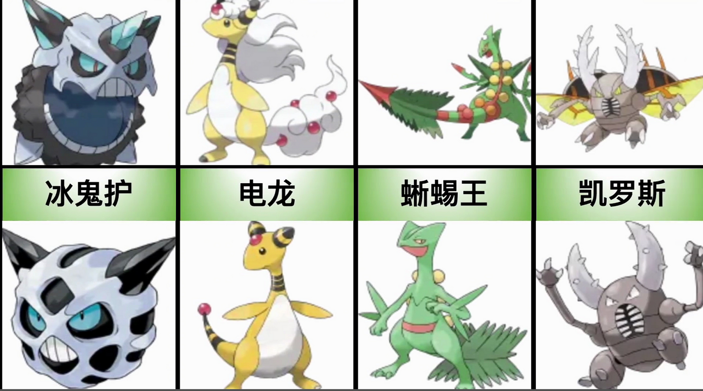 精灵宝可梦# 11只宝可梦超级进化的样子