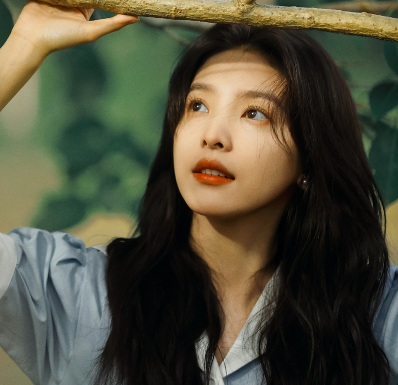 俏皮可爱,清纯甜美的#章若楠# 小家碧玉,袅袅娉娉,花枝招展,温柔可人.