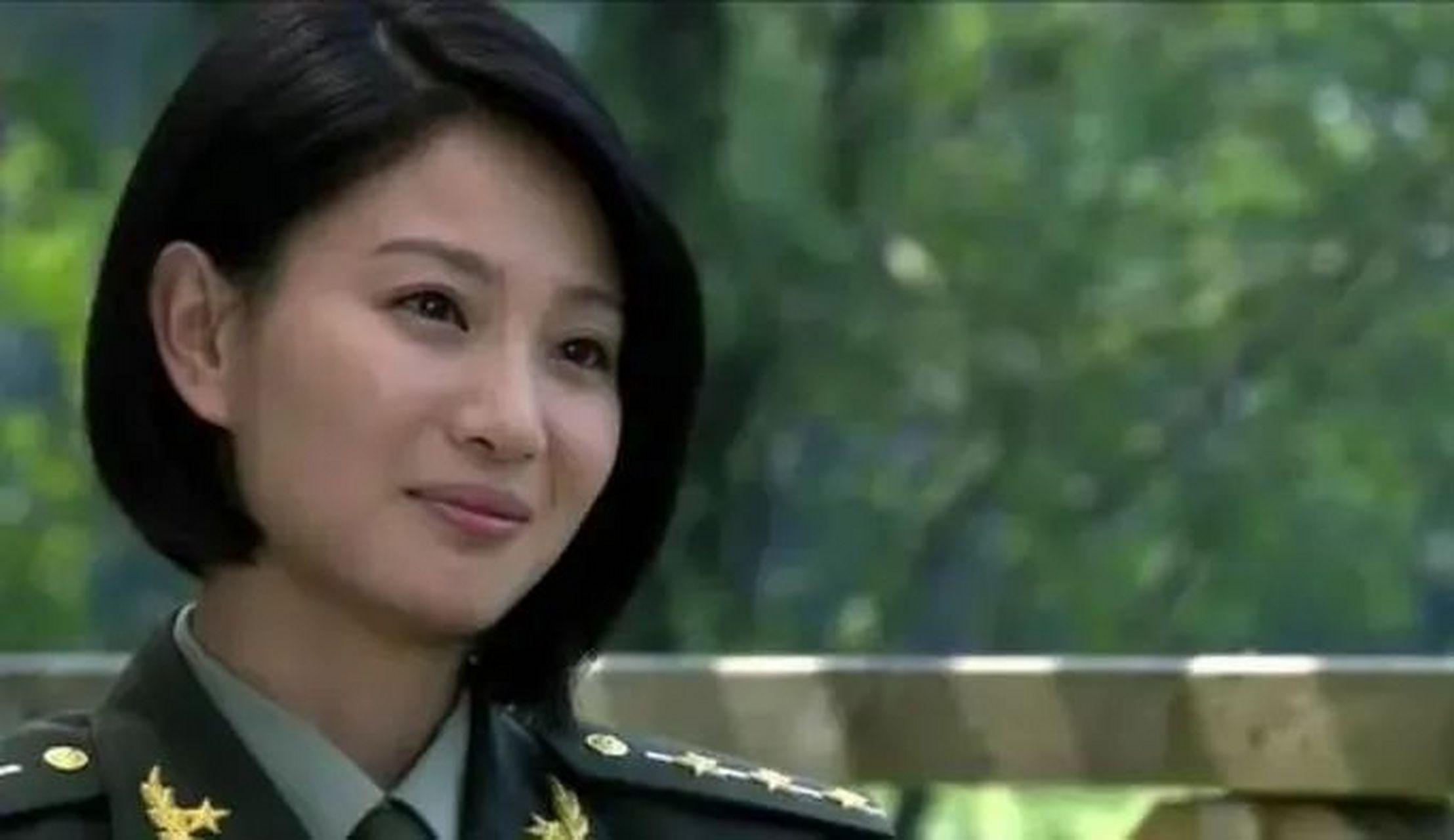 很符合"军人气质"的女明星之侯梦莎  侯梦莎素有"军旅界女神","最美军