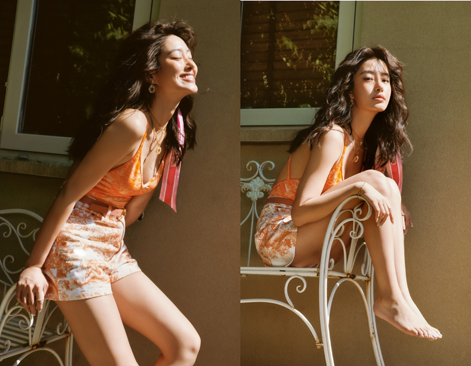 女神杨采钰罕晒性感泳衣照,肌肉紧实长腿傲人,小麦肤色显活力