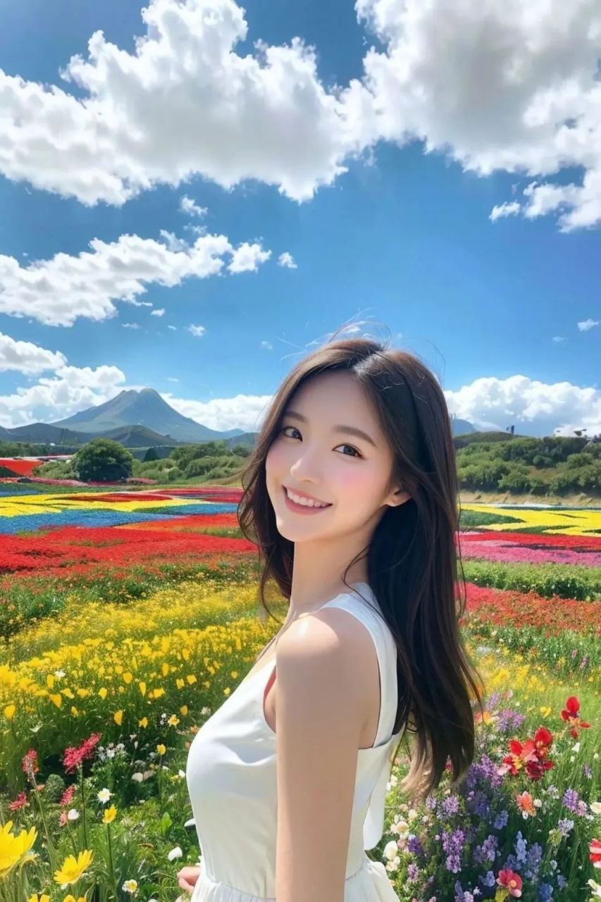 甜美气质的阳光女孩#ai# #ai绘画# #ai共创计划