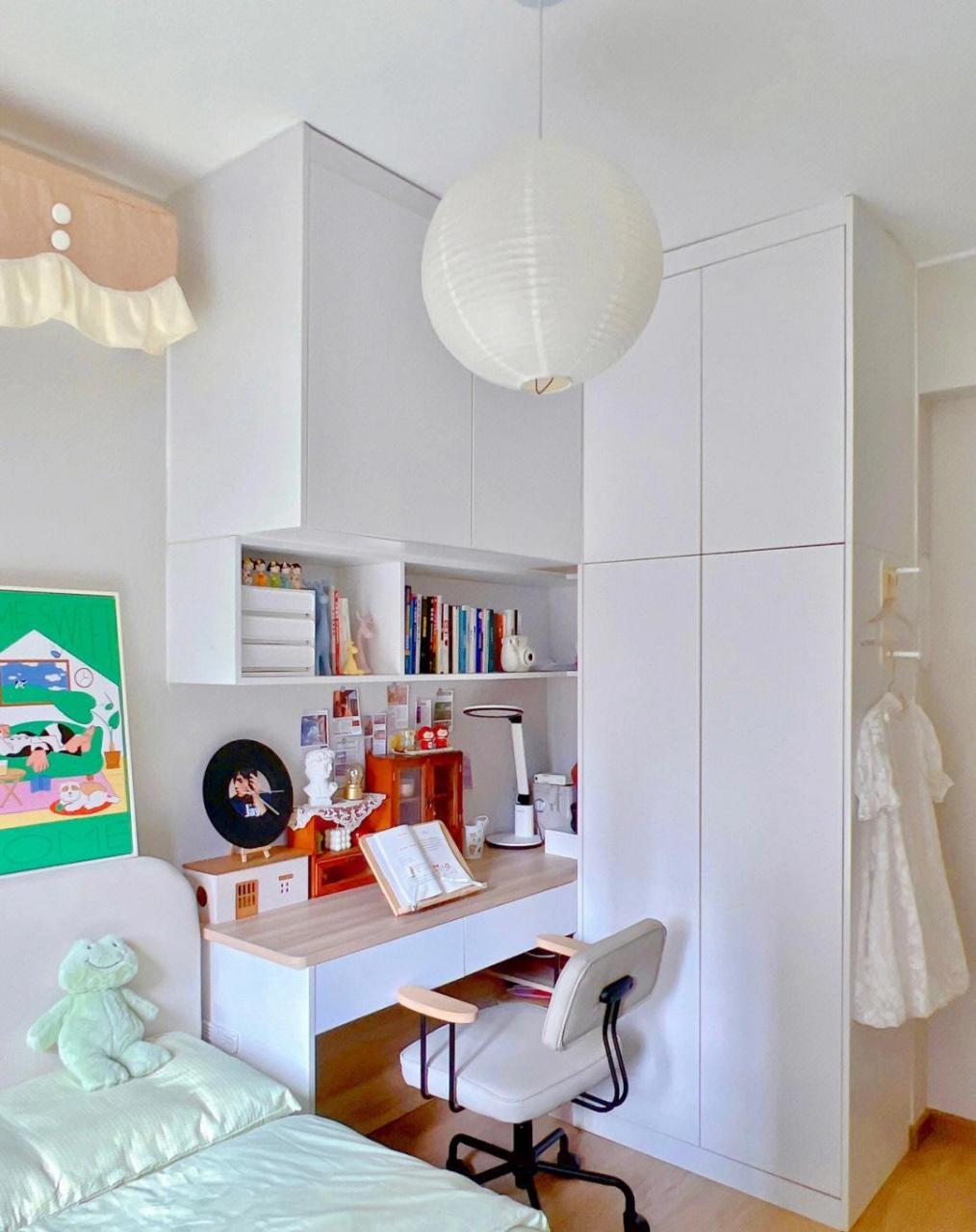 以后也将作为儿童房,也曾头疼过这个小房间该怎么布置