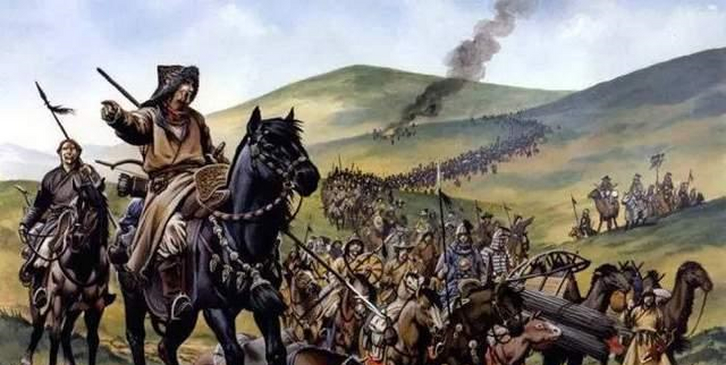 唐昭宗天祐二年(905年),耶律阿保机还应唐朝河东节度使李克用之邀,率