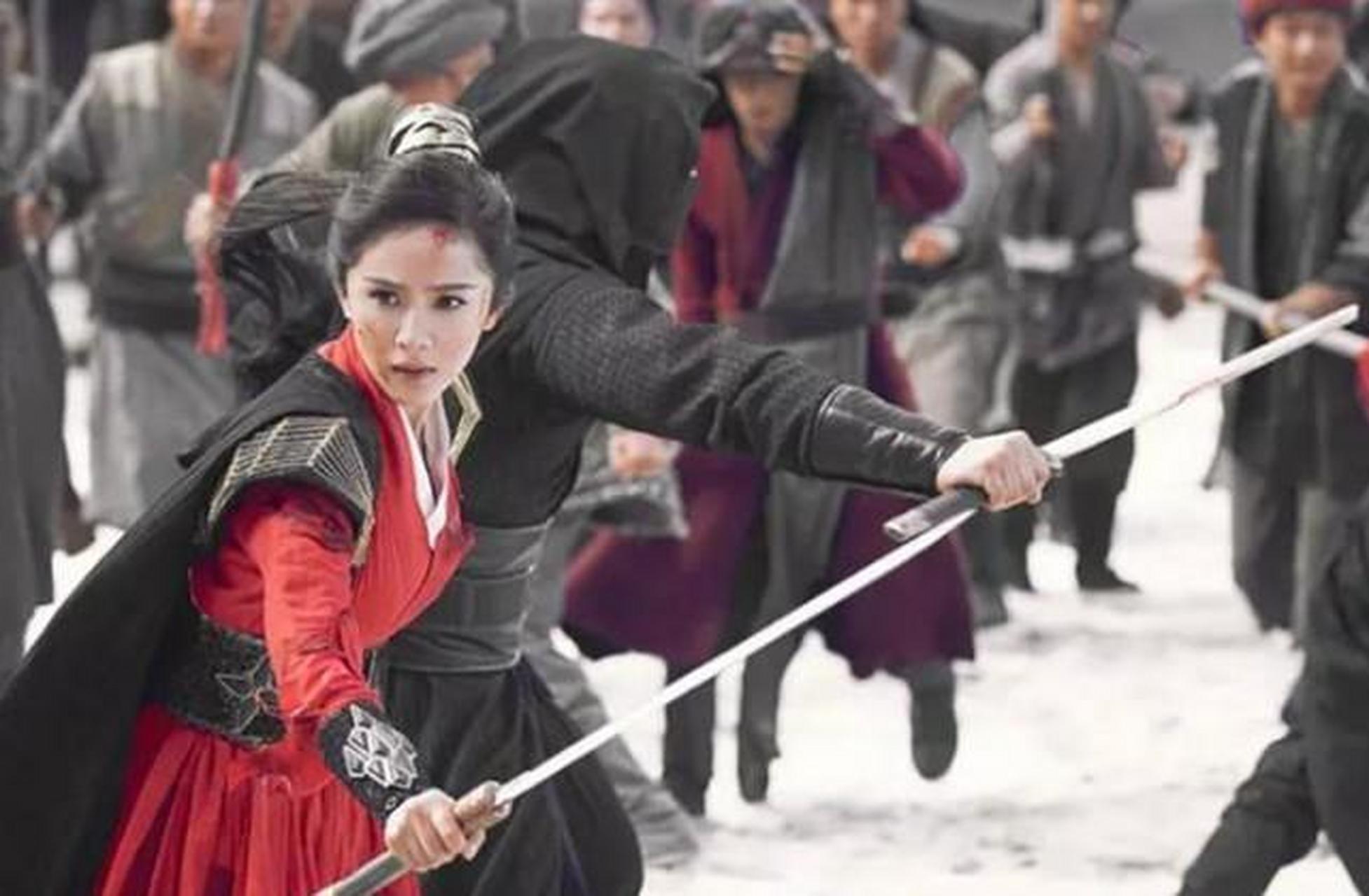 gif创作人# 扶摇中杨幂的4次受伤,每一张都好美,最后一张看的心 !!