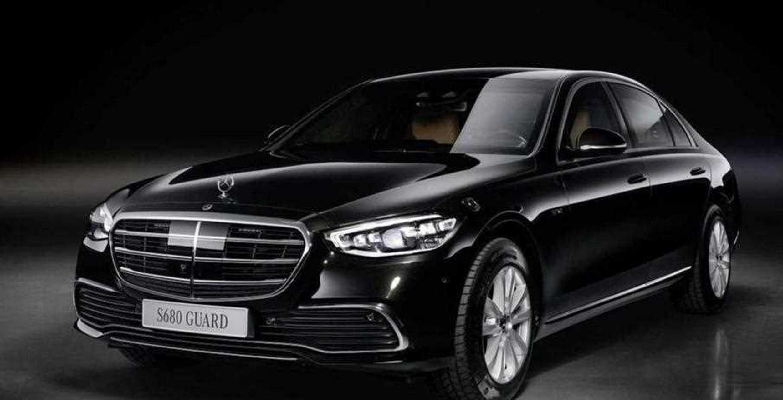 目前奔驰s级防弹车已接受预定,s680 guard 4matic起售价为45.