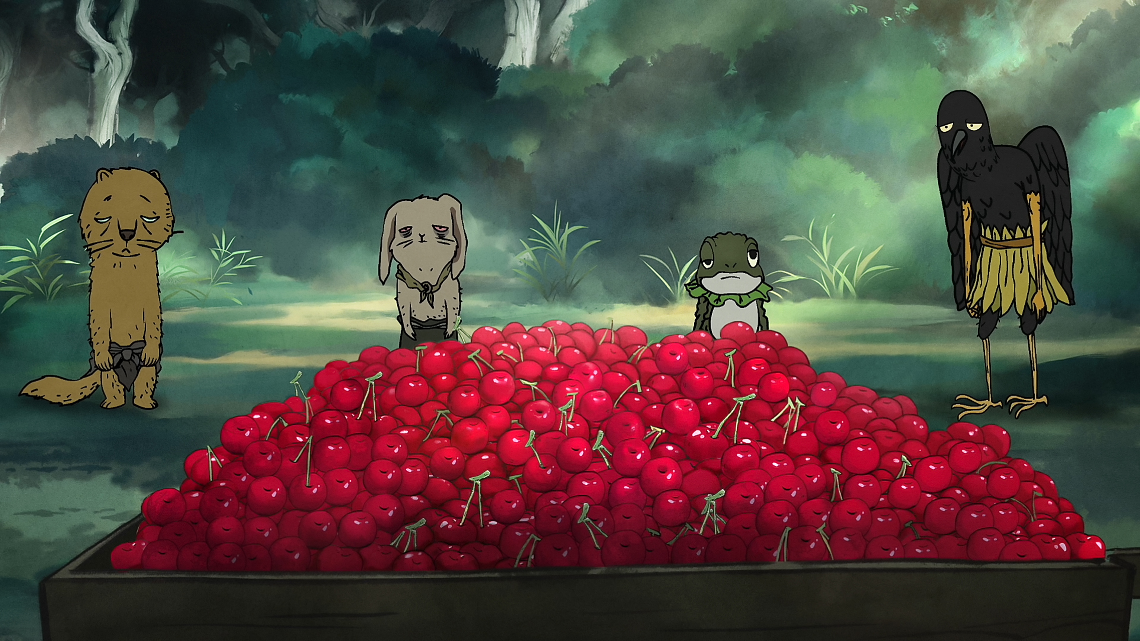 动漫壁纸|《中国奇谭小妖怪的夏天》特别篇"joy与小猪妖"高清壁纸