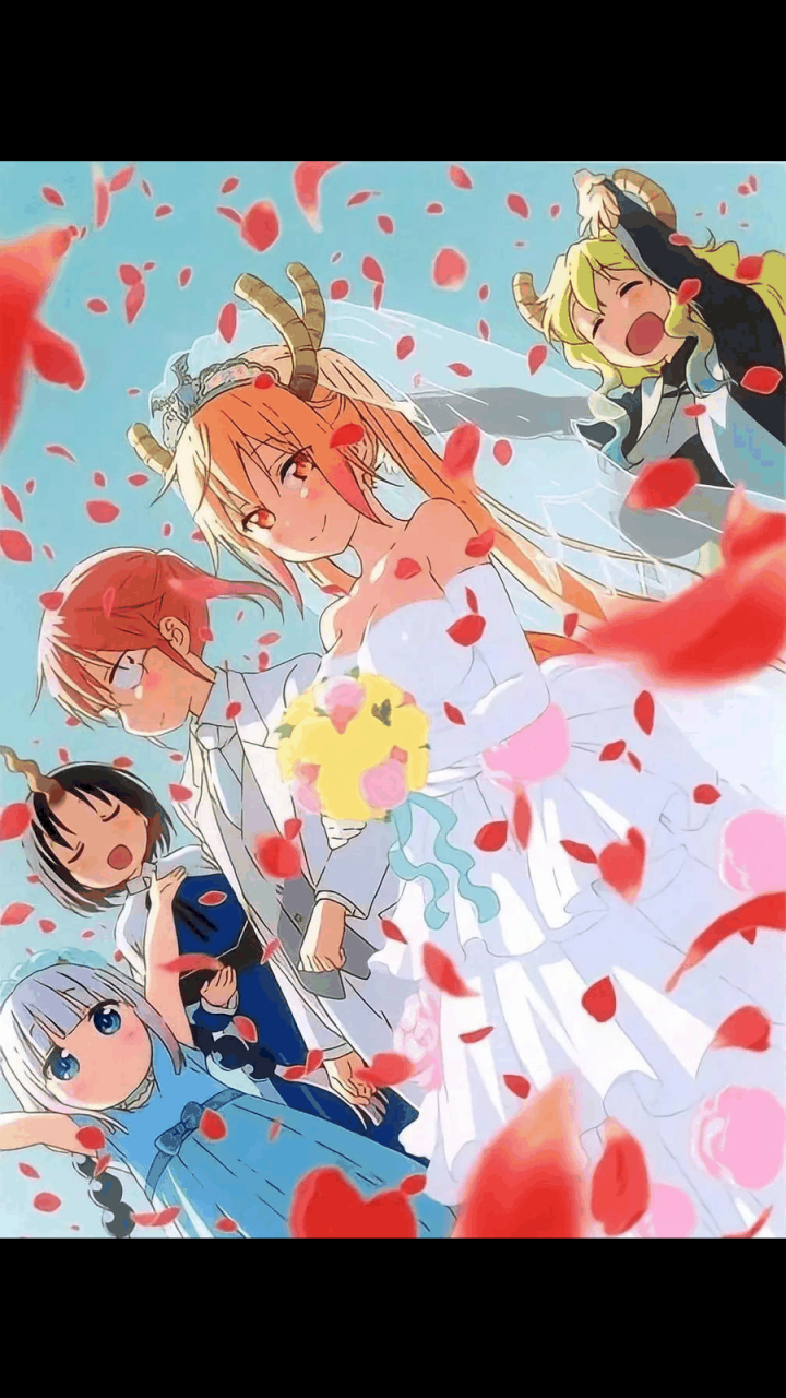 gif创作人# #小林家的龙女仆# #动漫壁纸# 《小林家的龙女仆》第都揪