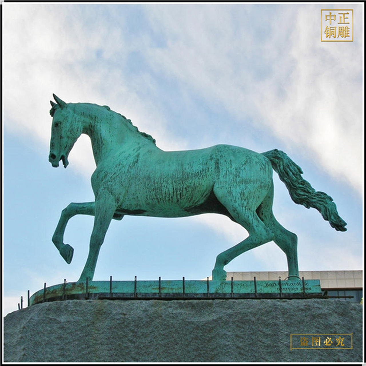 骑马人物雕塑 铜马拉车雕塑铸造厂 2米铜马现货  马雕塑有着深远的