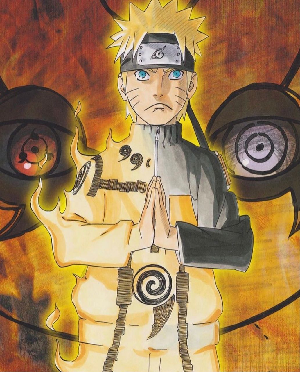 火影扉页分享 #火影忍者