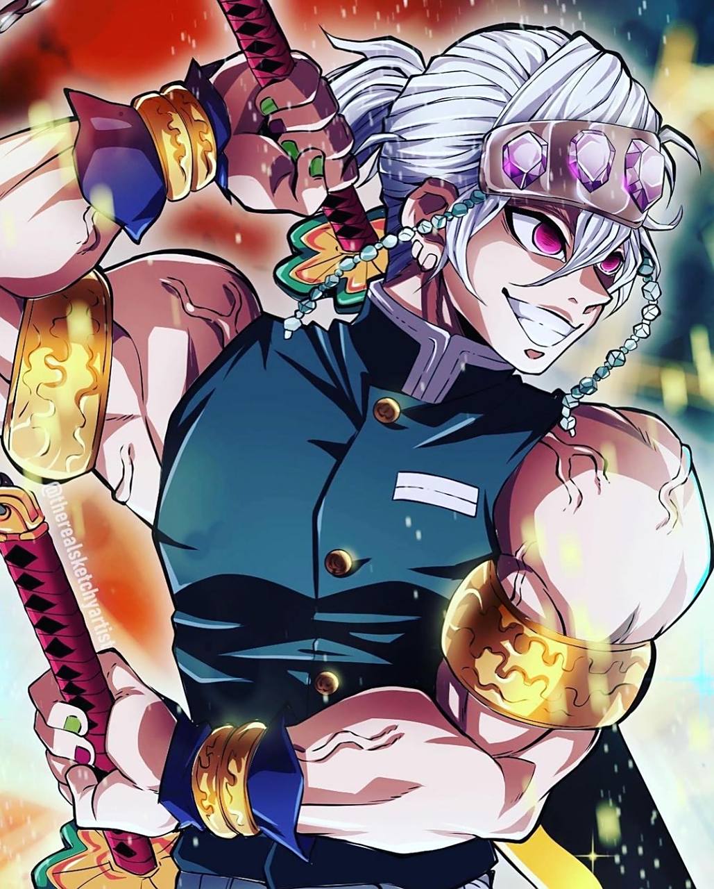 音柱·宇髄天元 #鬼灭之刃#动漫