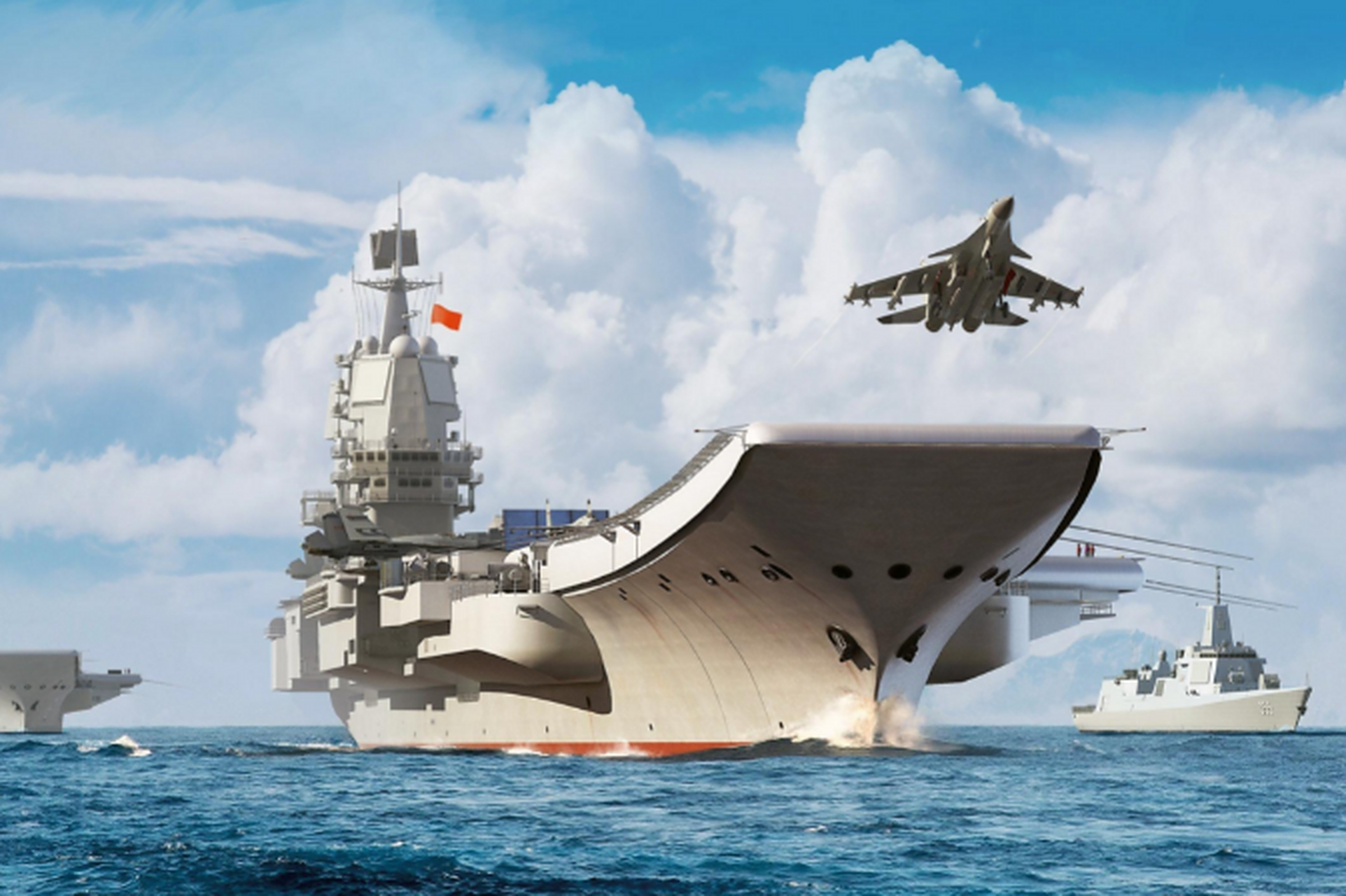 中国三航母:福建舰动力测试,海试推进!