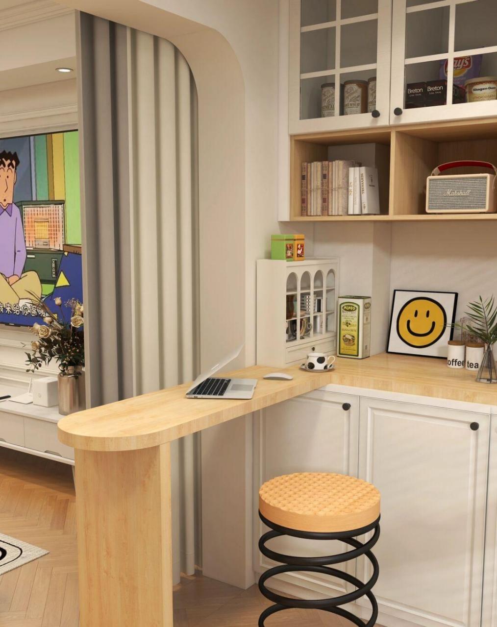 阳台改成吧台设计也太棒惹 [照相机] 多功能阳台  [照相机] 多功能吧