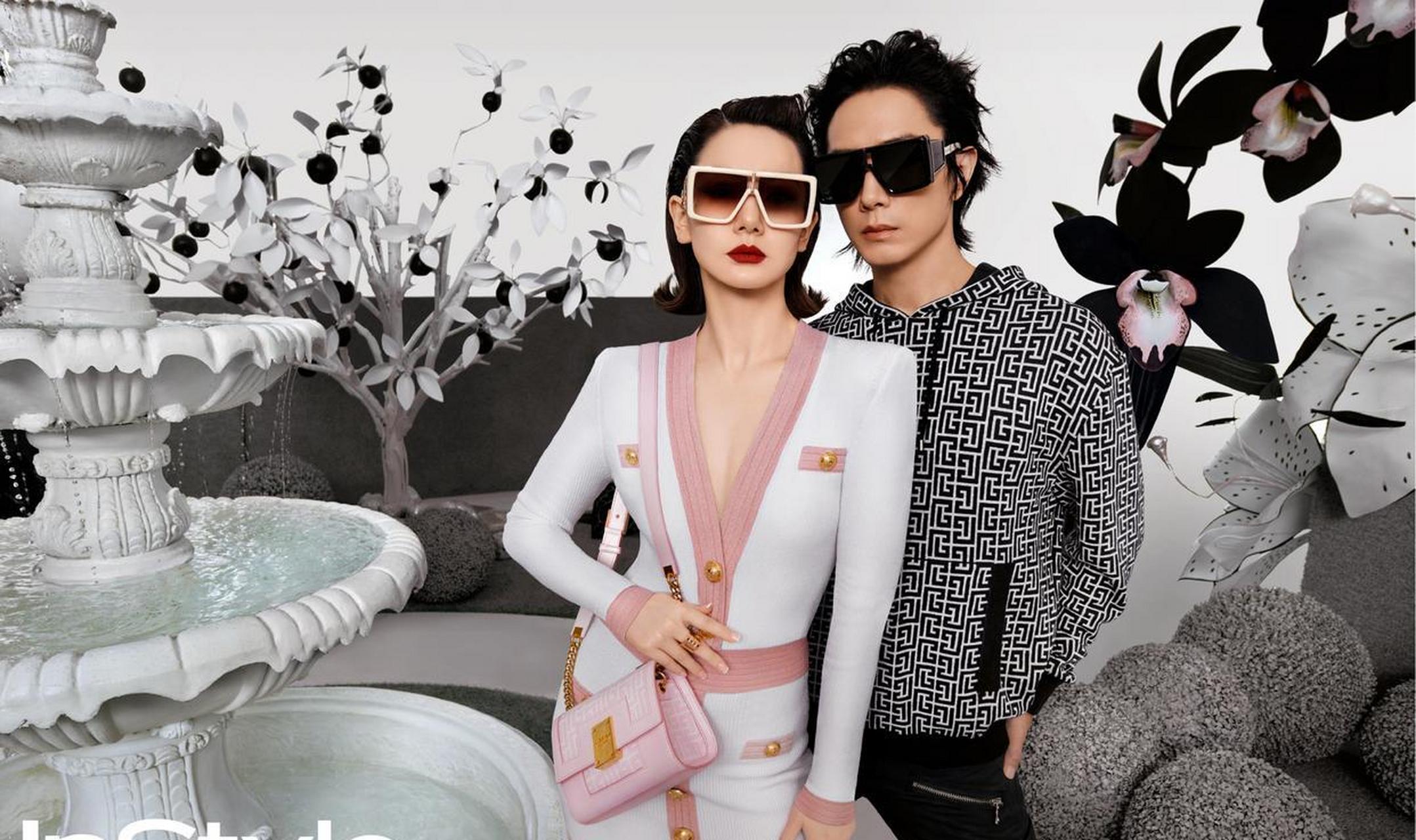 戚薇李承铉超话相约七夕, 这对balmain秘境主人戚薇,李承铉邀你一起置