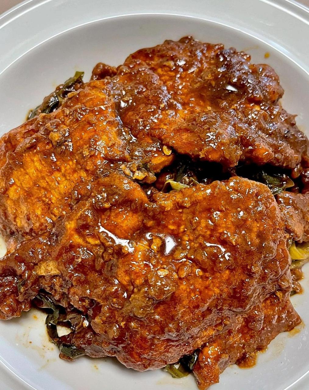 红烧大排真是好吃到一口汤汁都舍不得剩7515家常菜之红烧大排