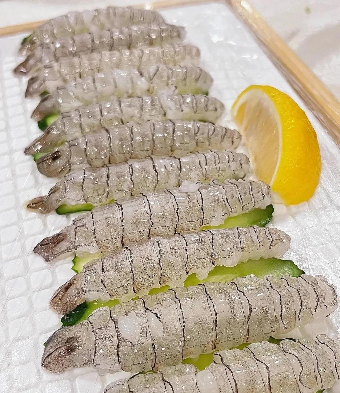 濑尿虾刺身,应该只有顺德才能吃到吧!