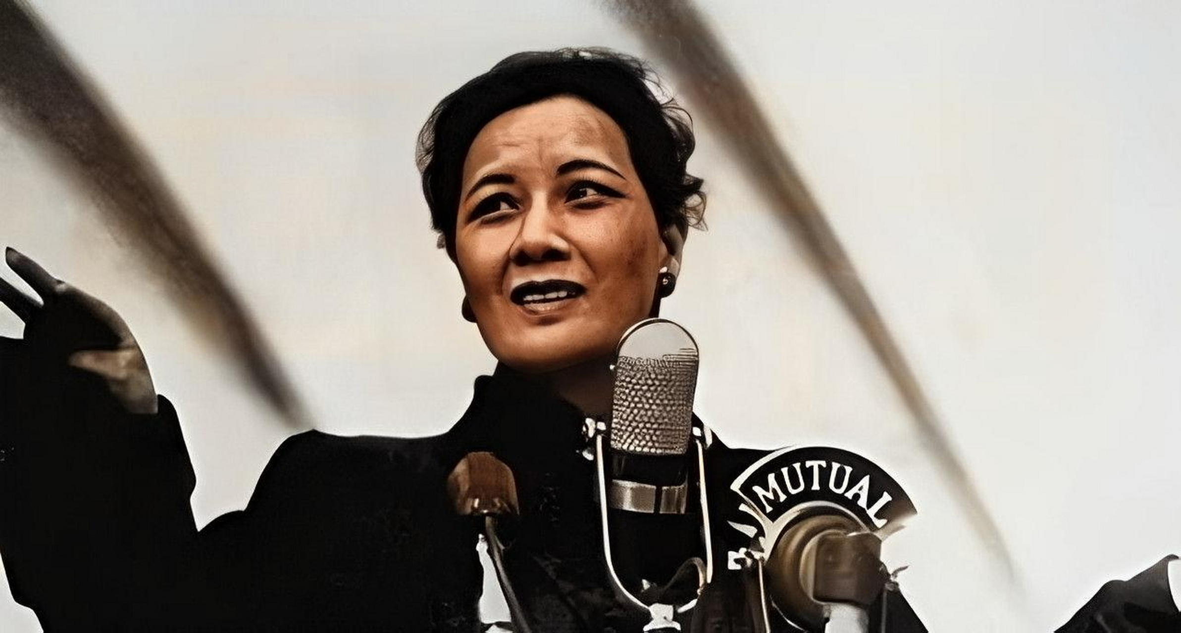 1943年,宋美龄以第一夫人身份赴美,争取美国支持中国抗战留下的珍贵