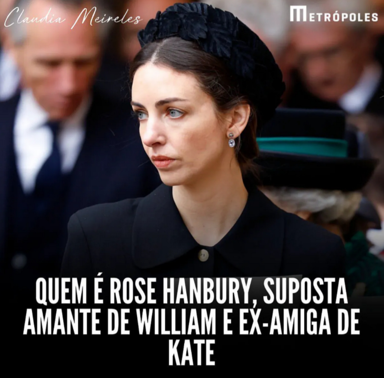 这位大美女名叫罗斯·汉伯里(rose hanbury),她是据说是英国威廉王储