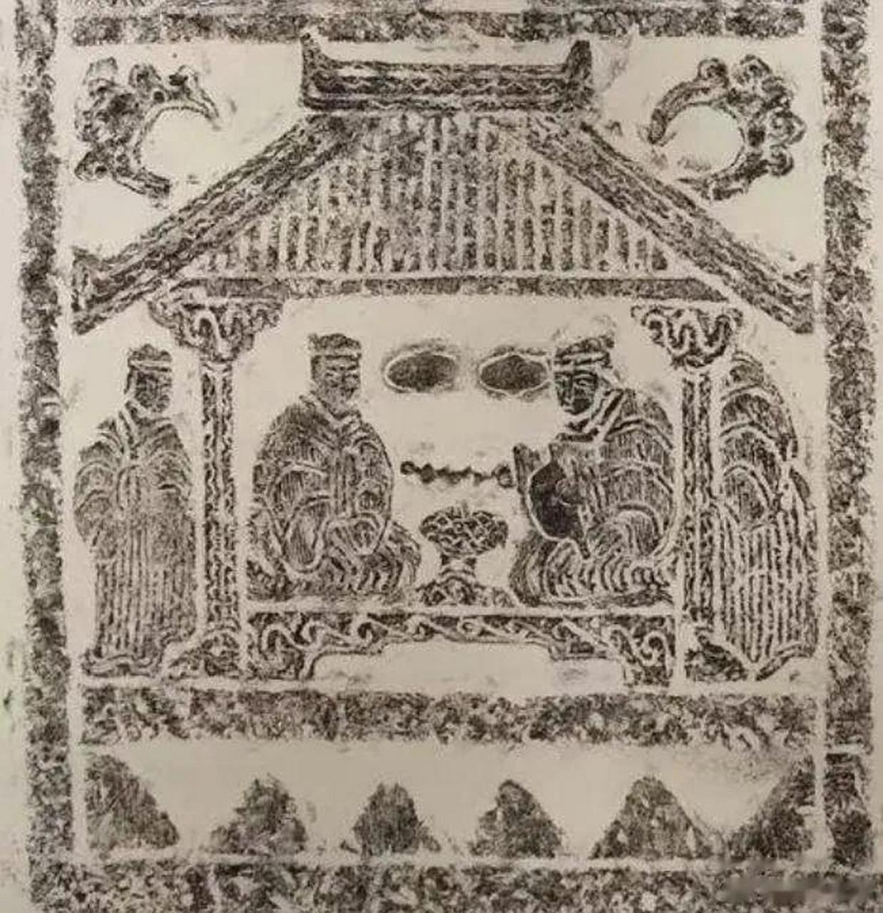 原来2000年前就有了烧烤啊徐州汉代画像石,两千年前的烧烤  :