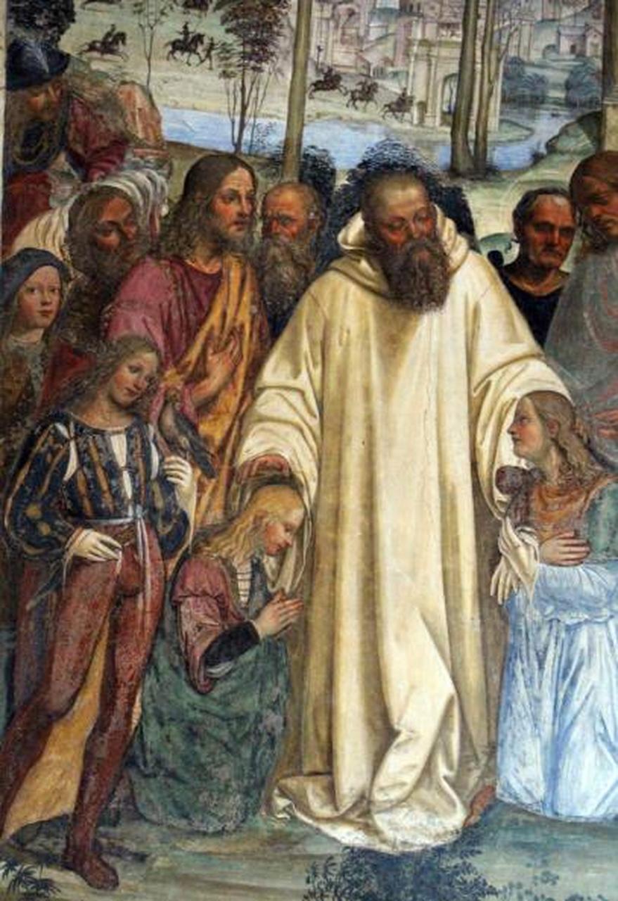 修道士圣本笃的自传《本笃会规》 在基督教历史上,本笃是一位重要的