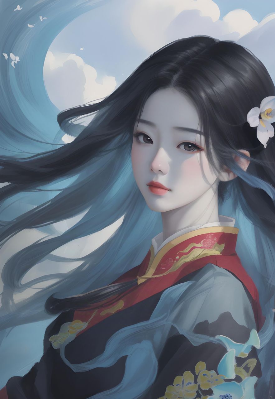 a绘76,#二次元少女##古风美女##图片##动漫头像和壁纸##二次元