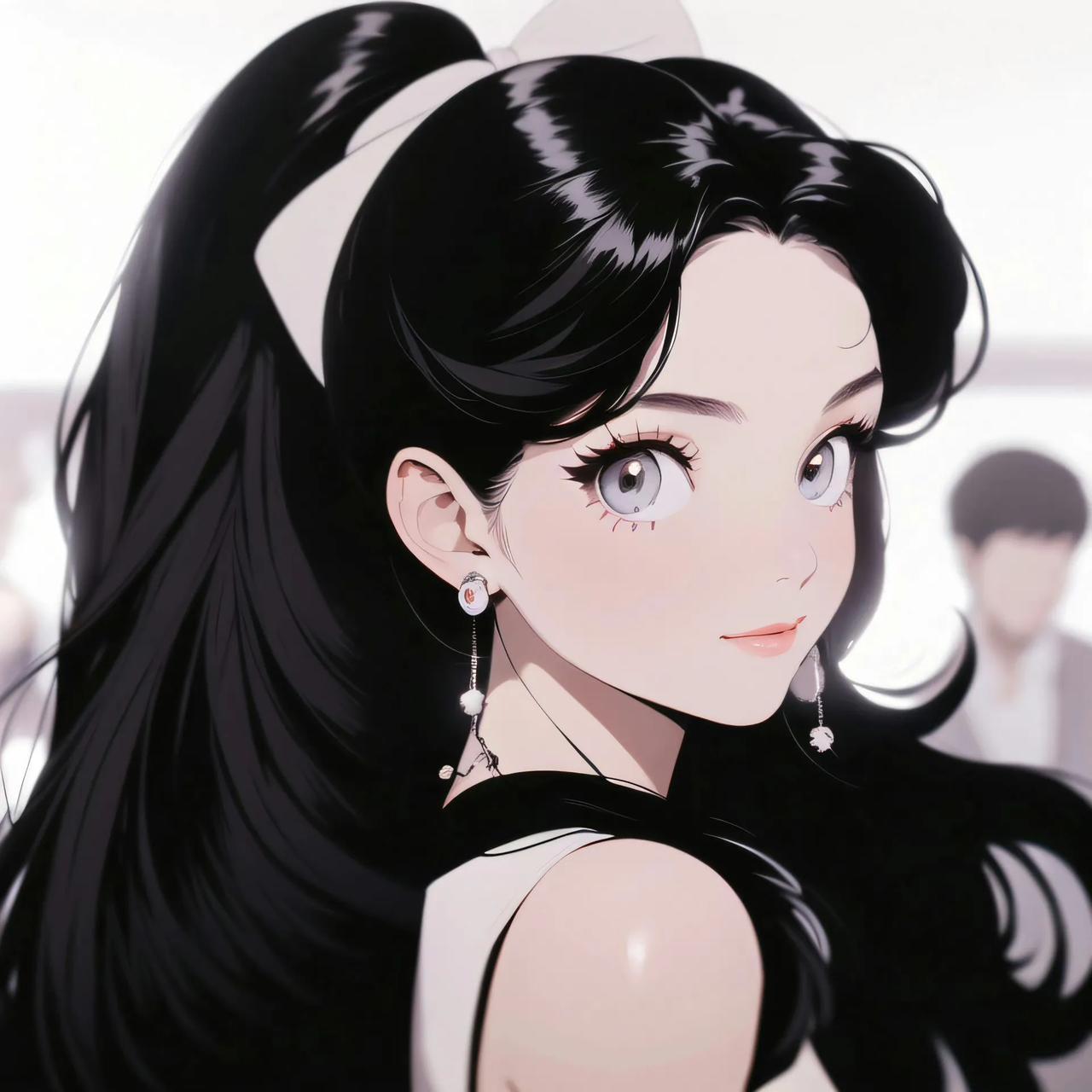 旧漫头像|蓦然回首,那人却在,灯火阑珊处.