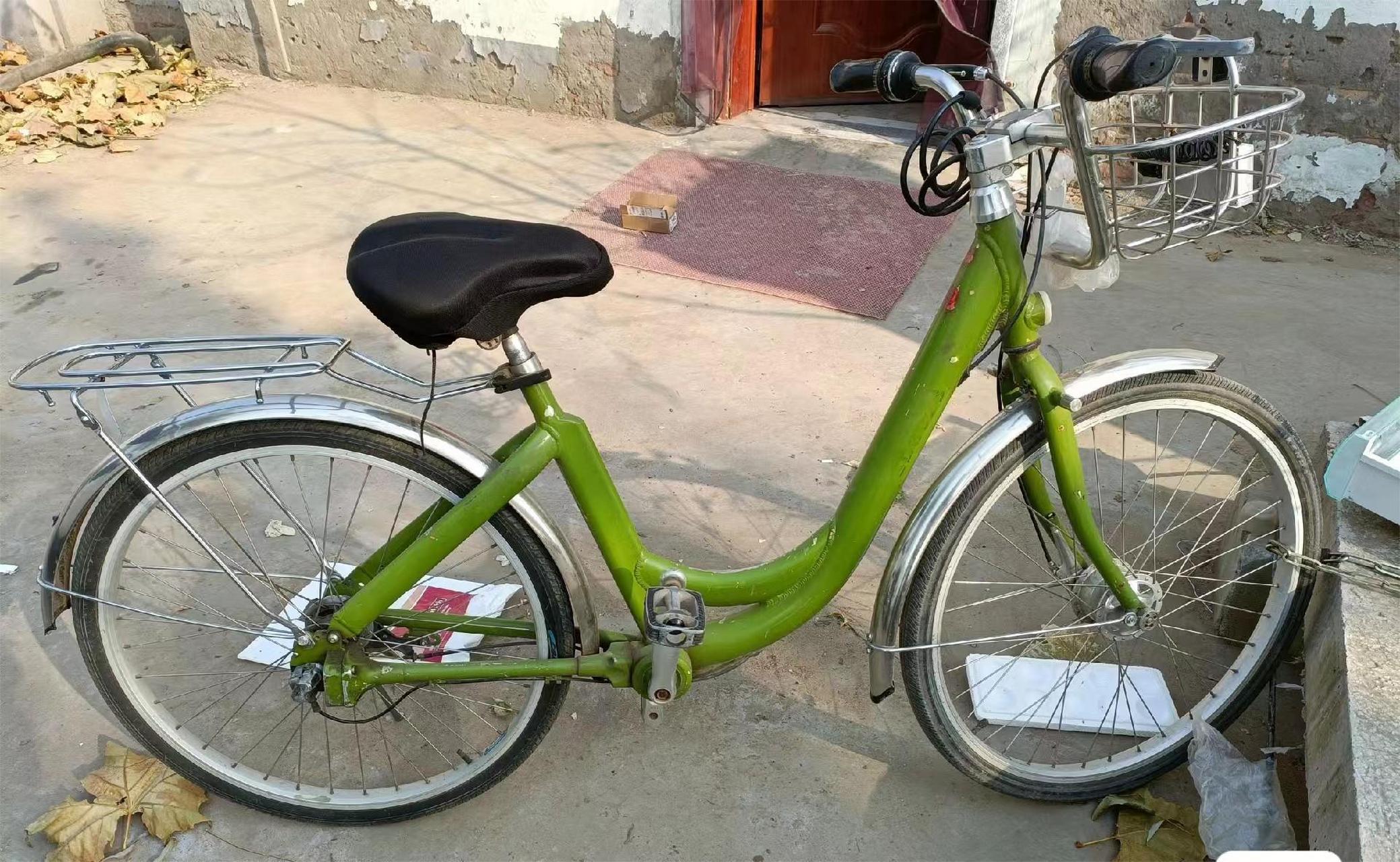 三档变速器,传动轴自行车,罗拉刹车,这个我敢肯定,没几个人见过这样的