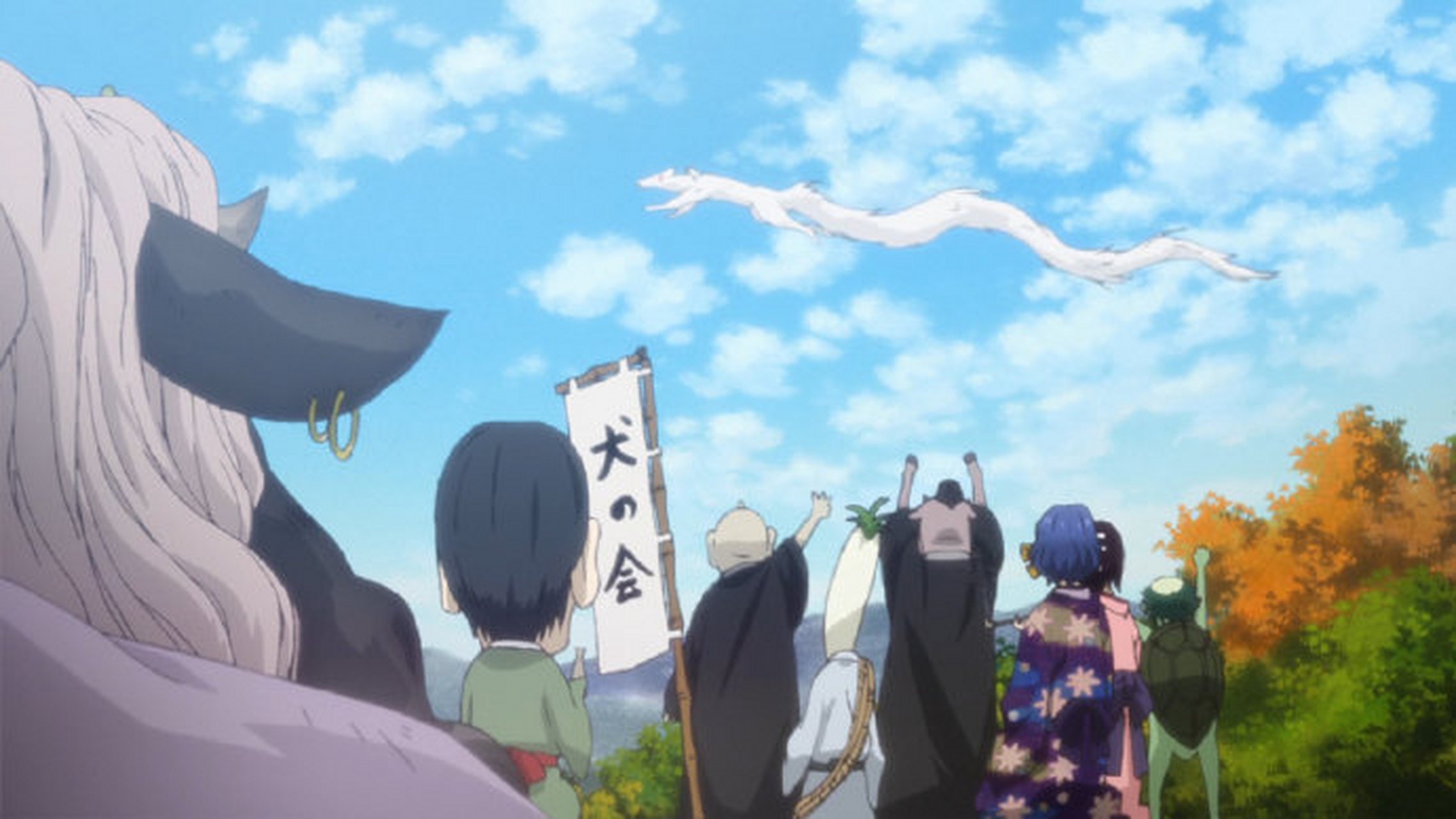 《夏目友人帐》夏目的后援会犬之会,一群超可爱超贴心的妖怪.