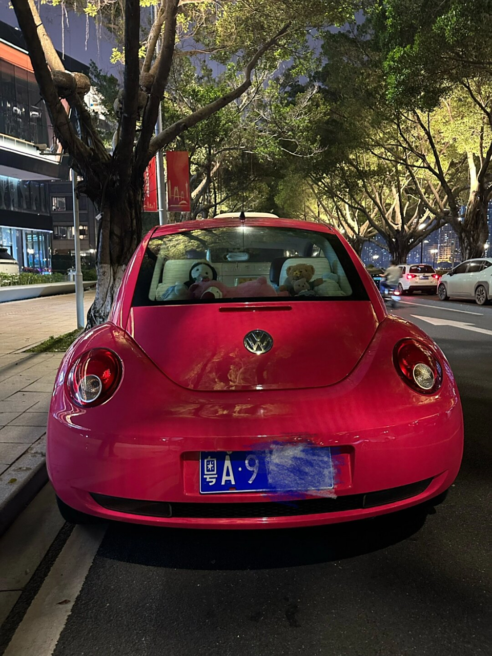 没办法它实在太好看啦  我的甲壳虫终于改色了,真的超级好看啊!