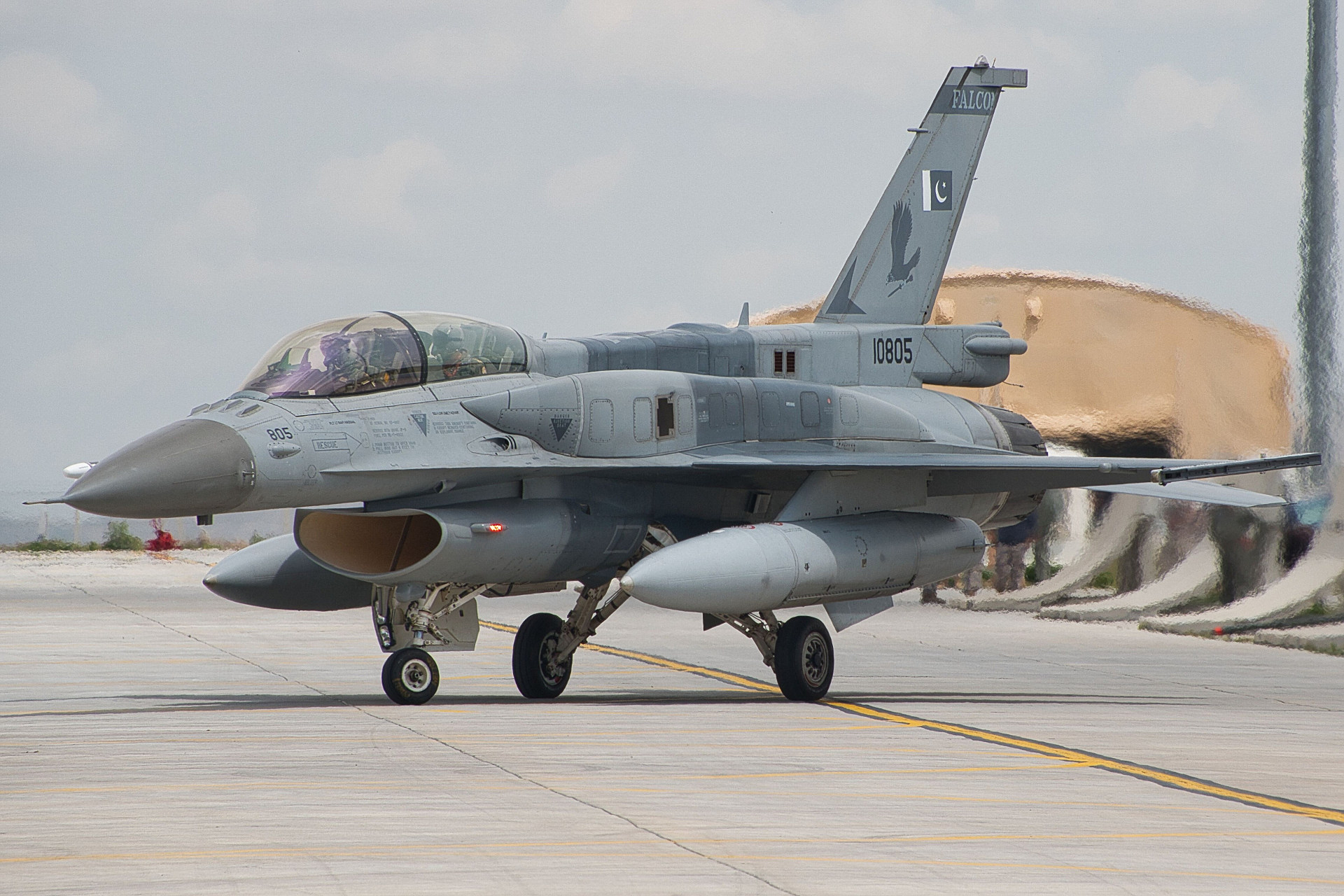 f-16c/d block52 战斗机应该是巴基斯坦空军最强的制空战斗机