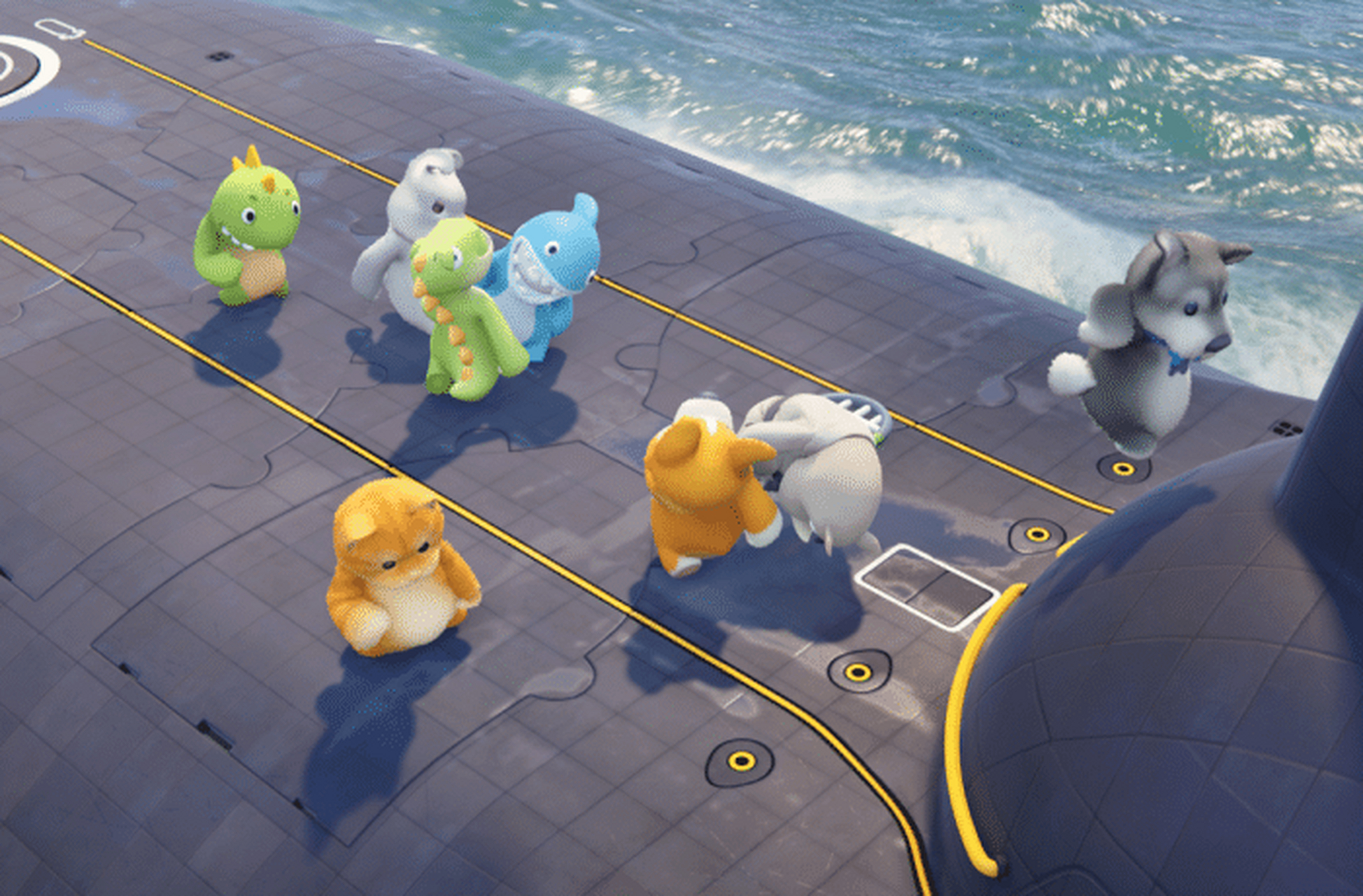 《动物派对》,英文名是party animals,是一款国产游戏.